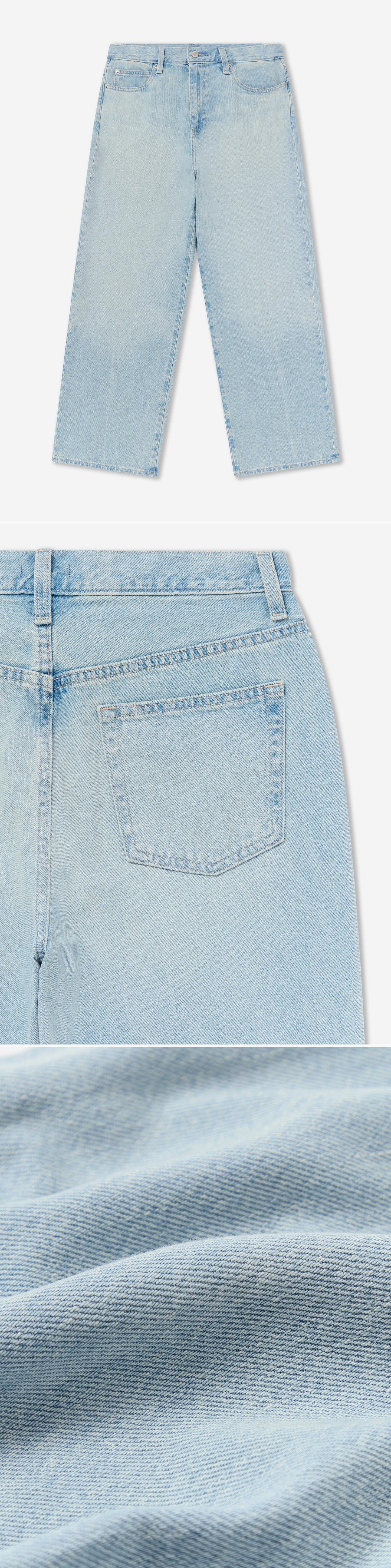 DENIM_JEANS - Flat Lay - 3 x Shots - Front + Detail B + Detail C