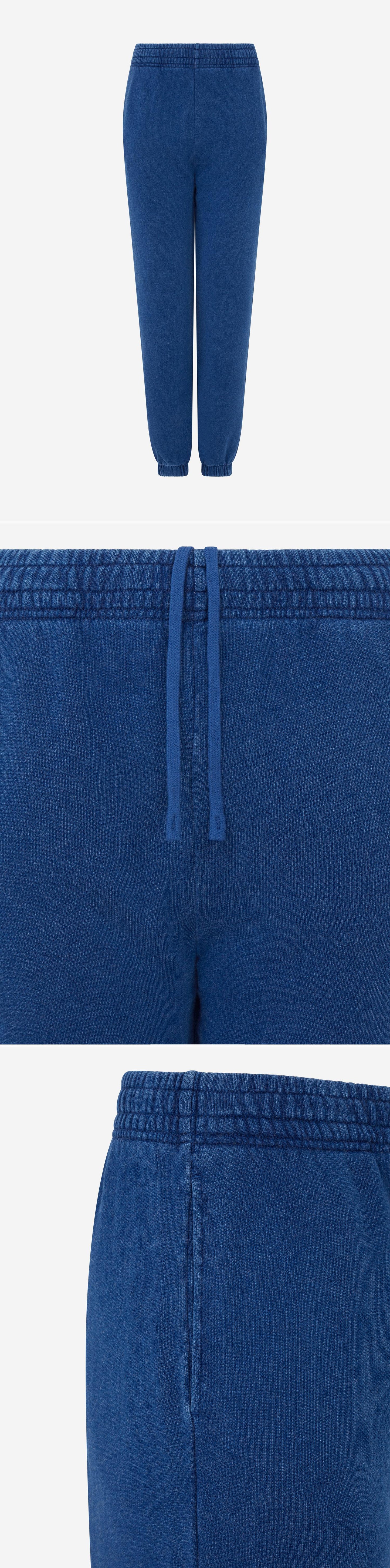 BLUE_JOGGERS - Mannequin - 3 x Shots - Front + Detail A + Detail B