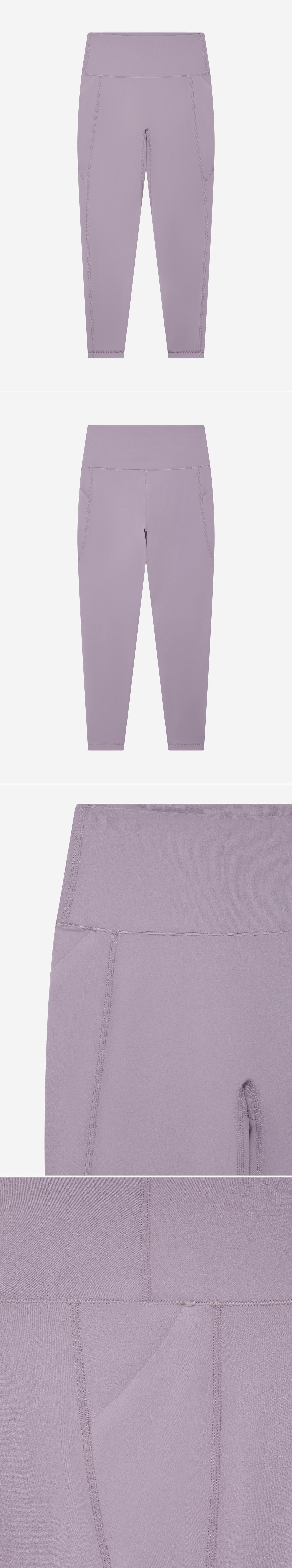 LILAC_LEGGINGS - Hanging - 4 x Shots - Front + Back + Detail A + Detail B