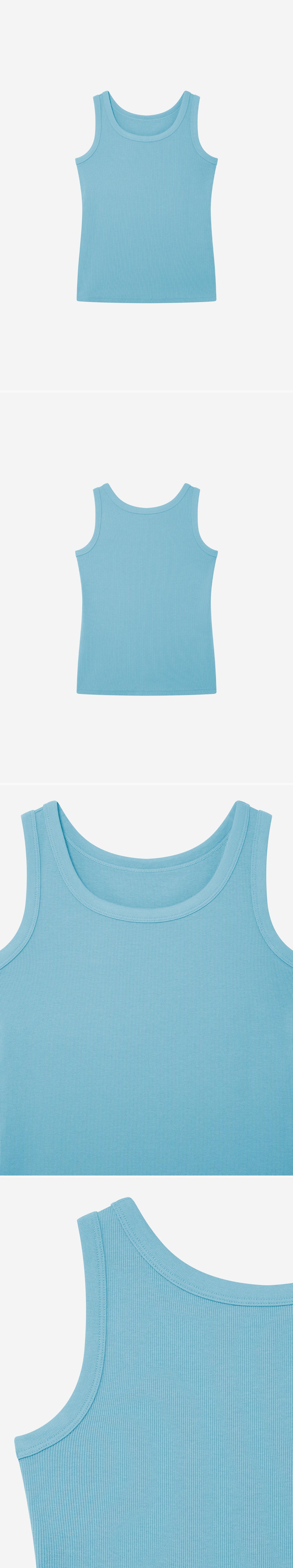 TURQUOISE_VEST - Hanging - 4 x Shots - Front + Back + Detail A + Detail B