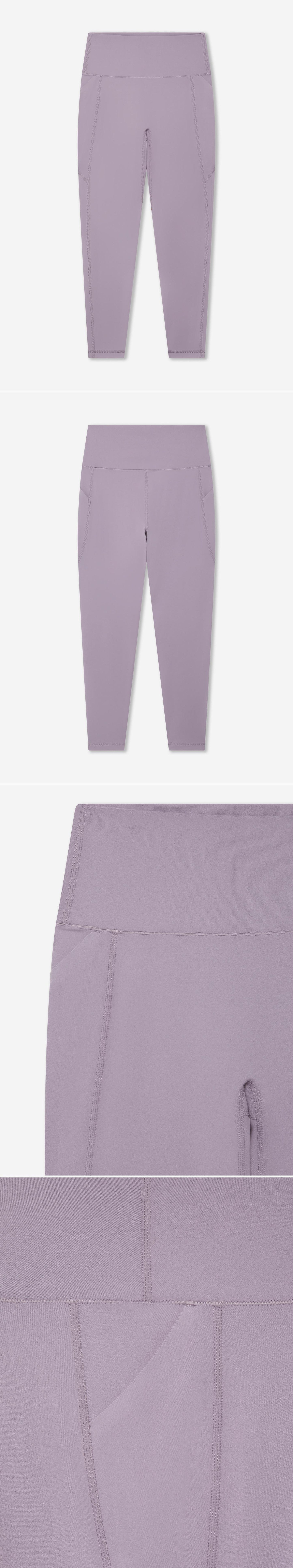 LILAC_LEGGINGS - Hanging - 4 x Shots - Front + Back + Detail A + Detail B