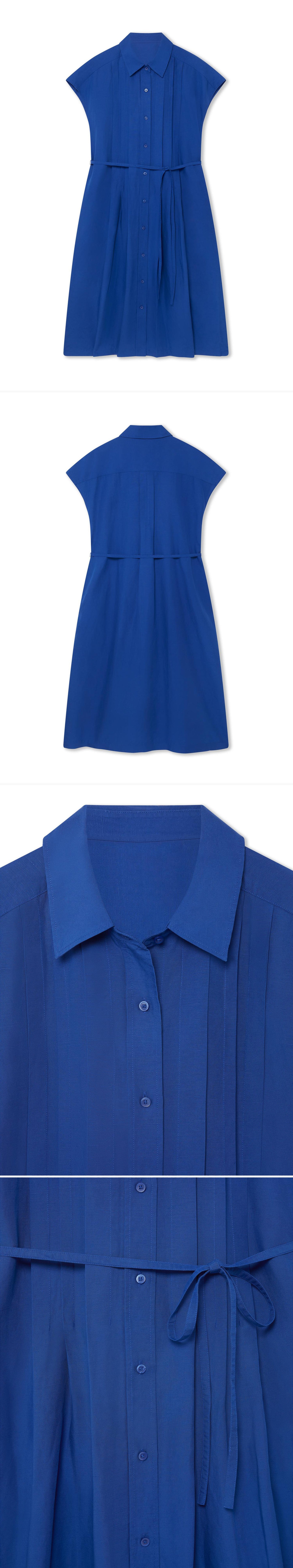 BLUE_DRESS - Hanging - 4 x Shots - Front + Back + Detail A + Detail B