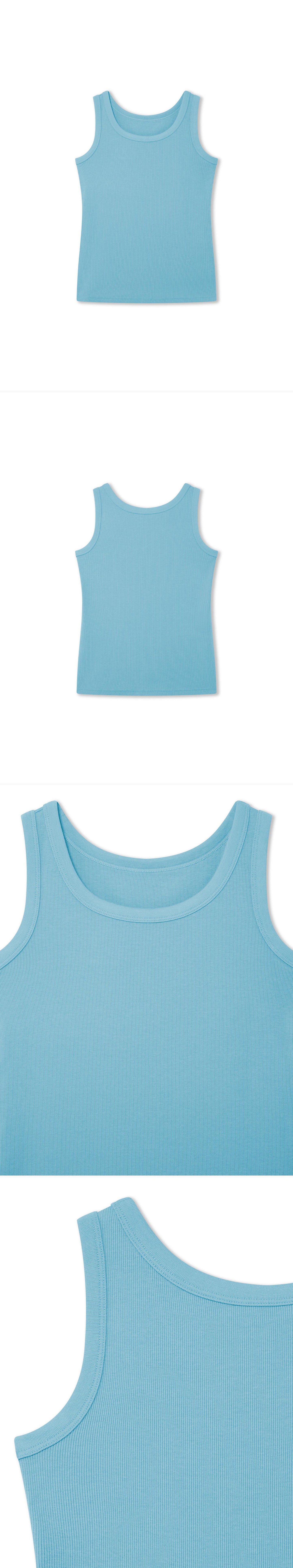 TURQUOISE_VEST - Hanging - 4 x Shots - Front + Back + Detail A + Detail B