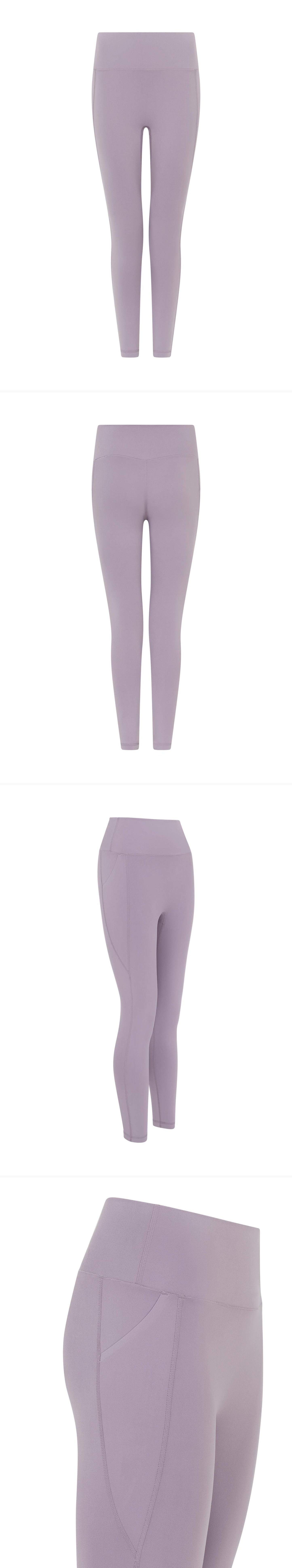 LILAC_LEGGINGS - Mannequin - 4 x Shots - Front + Back + Angle + Detail A