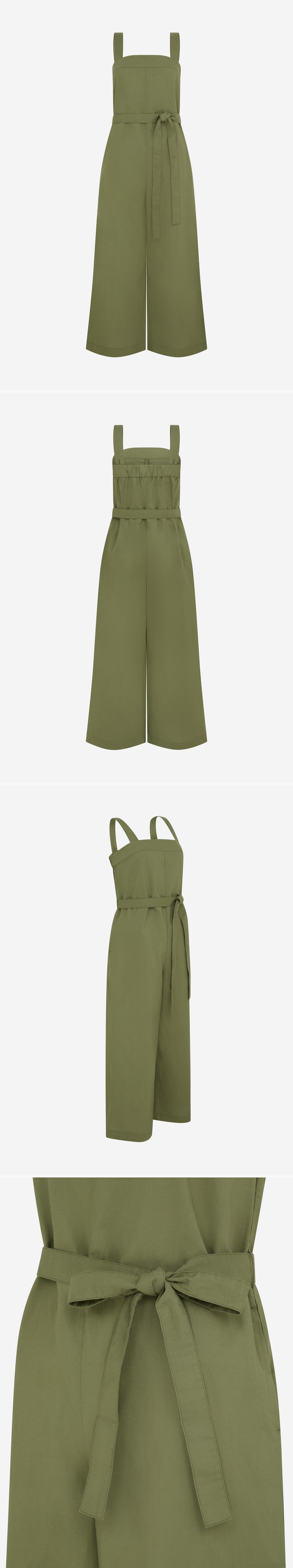 GREEN_JUMPSUIT - Mannequin - 4 x Shots - Front + Back + Angle + Detail B