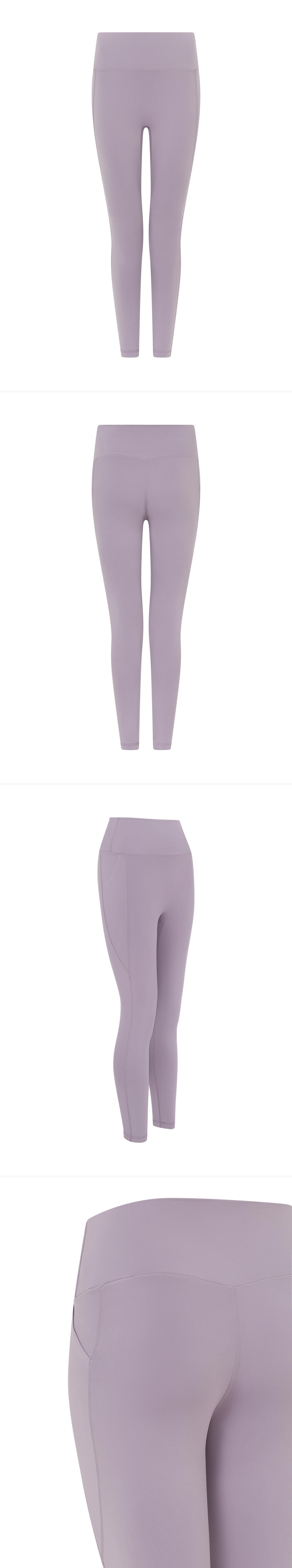LILAC_LEGGINGS - Mannequin - 4 x Shots - Front + Back + Angle + Detail B