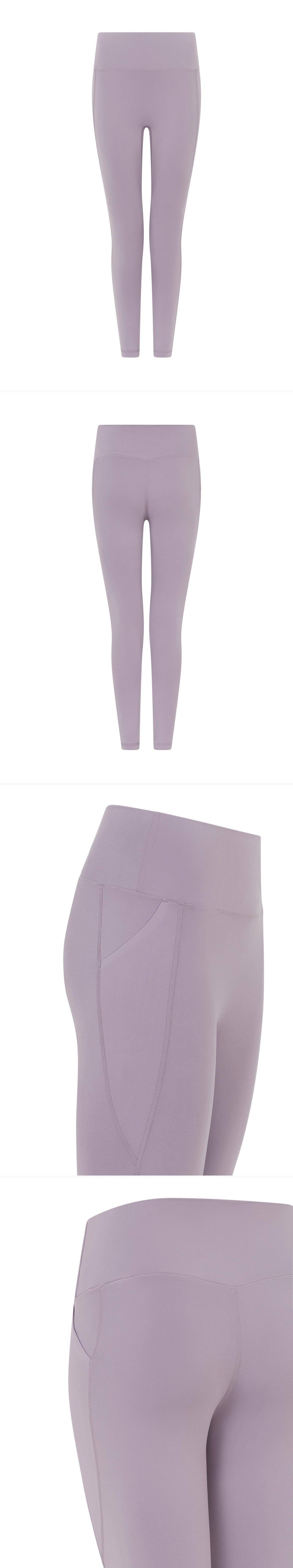 LILAC_LEGGINGS - Mannequin - 4 x Shots - Front + Back + Detail A + Detail B