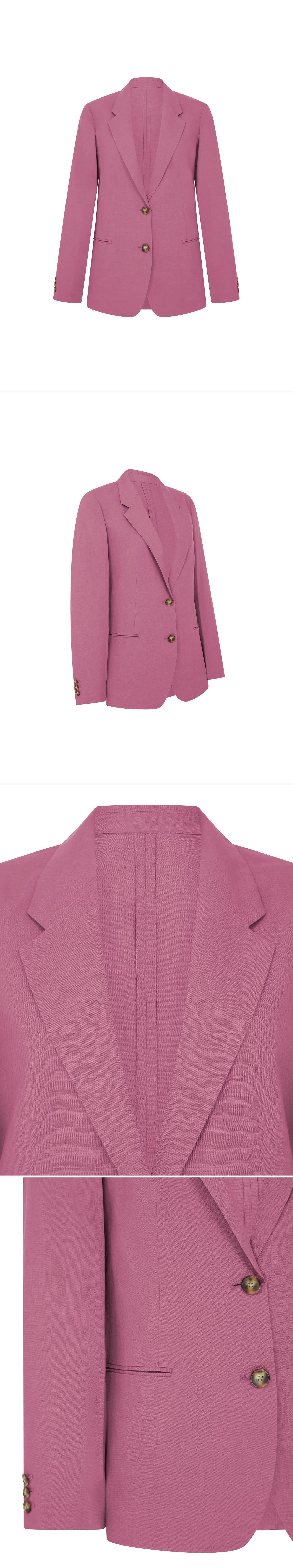 PINK_BLAZER - Mannequin - 4 x Shots - Front + Angle + Detail A + Detail B