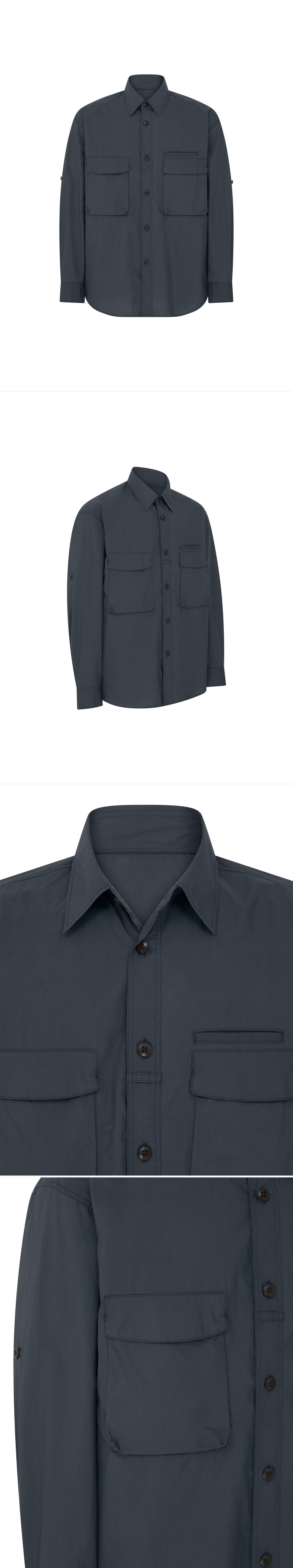 POCKET_SHIRT - Mannequin - 4 x Shots - Front + Angle + Detail A + Detail B