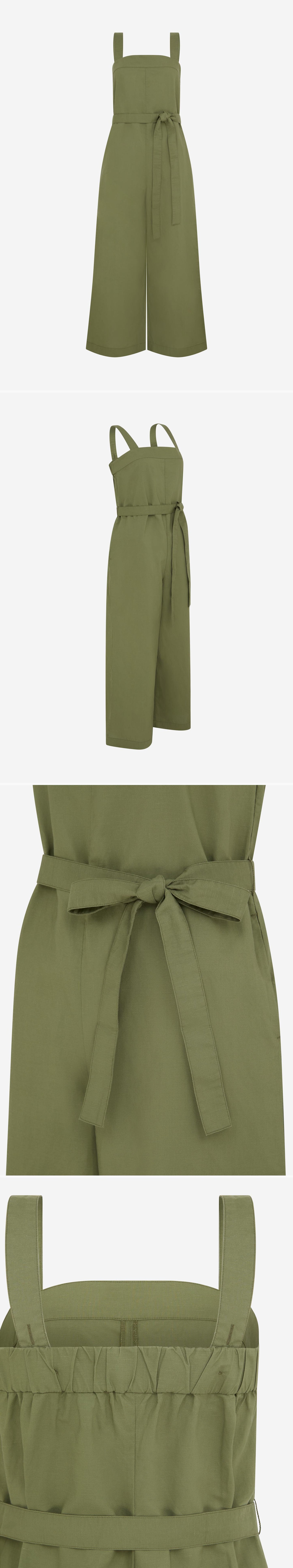 GREEN_JUMPSUIT - Mannequin - 4 x Shots - Front + Angle + Detail B + Detail C