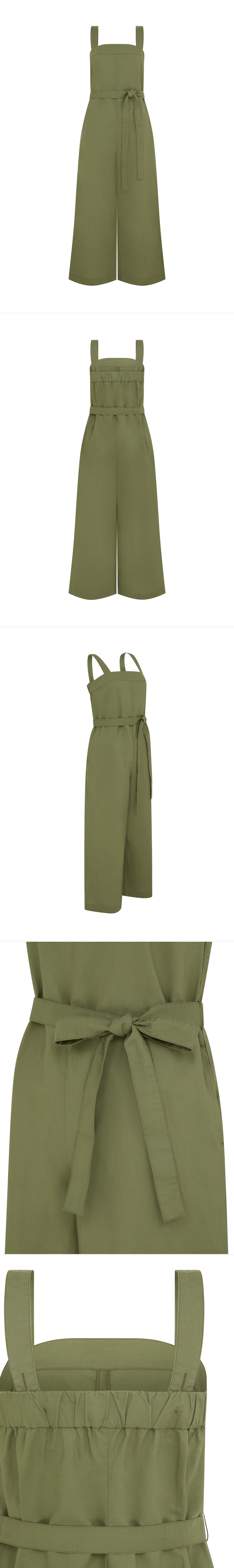 GREEN_JUMPSUIT - Mannequin - 5 x Shots - Front + Back + Angle + Detail B + Detail C