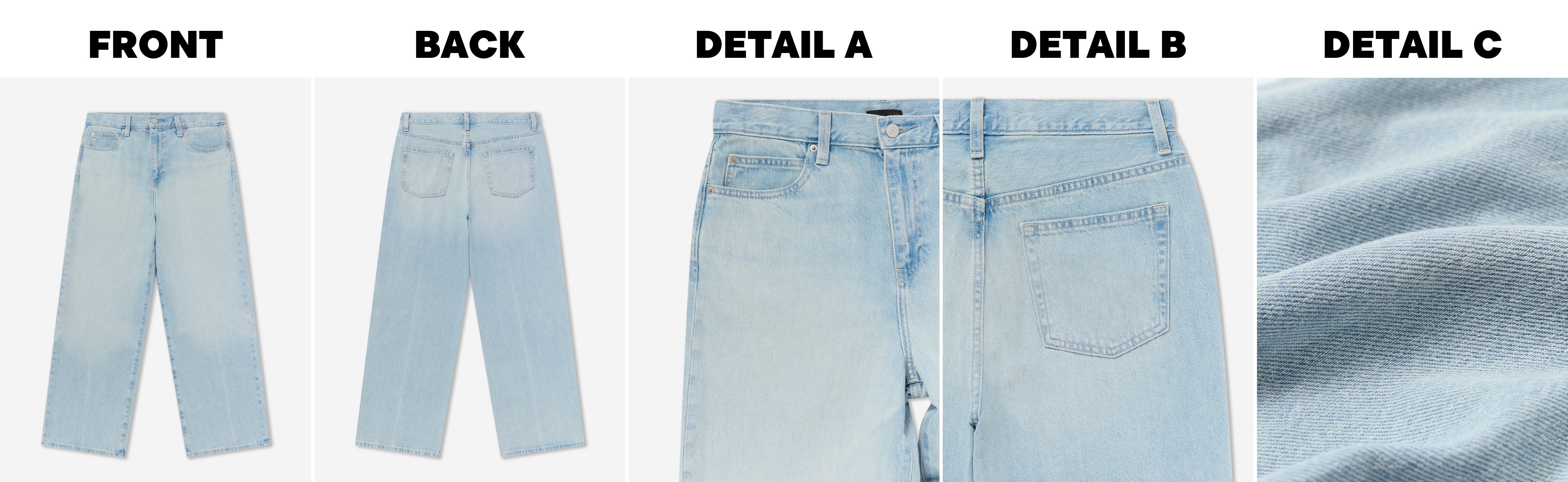DENIM JEANS - Flat Lay - Extra Image