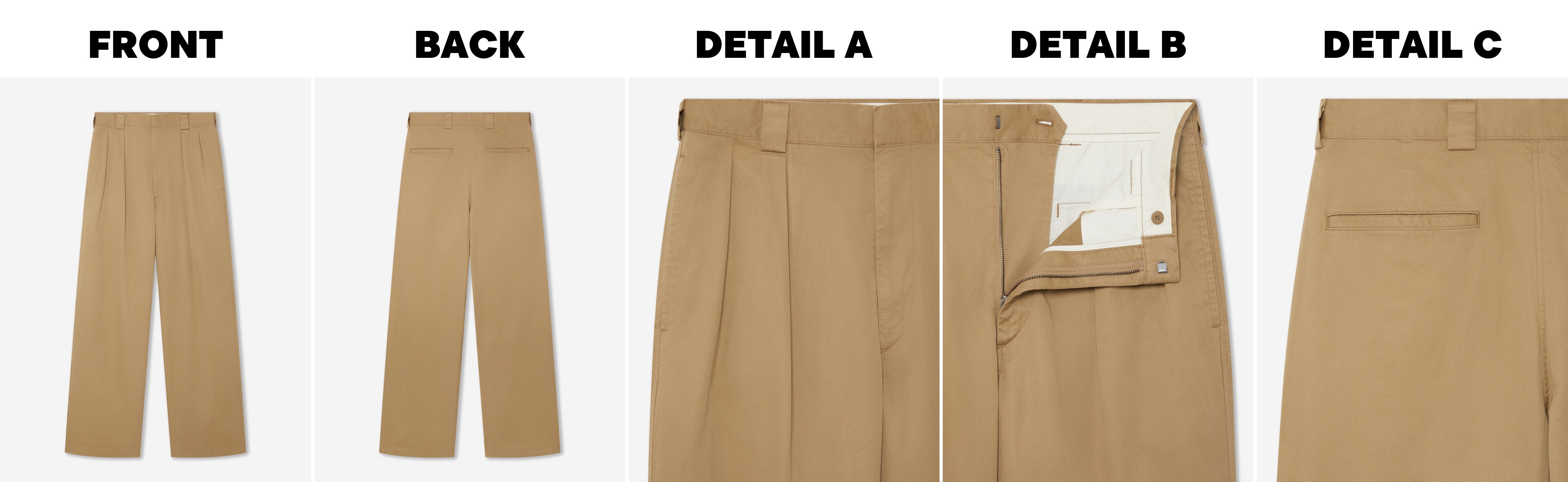 WIDE LEG TROUSERS - Hanging - Extra Image