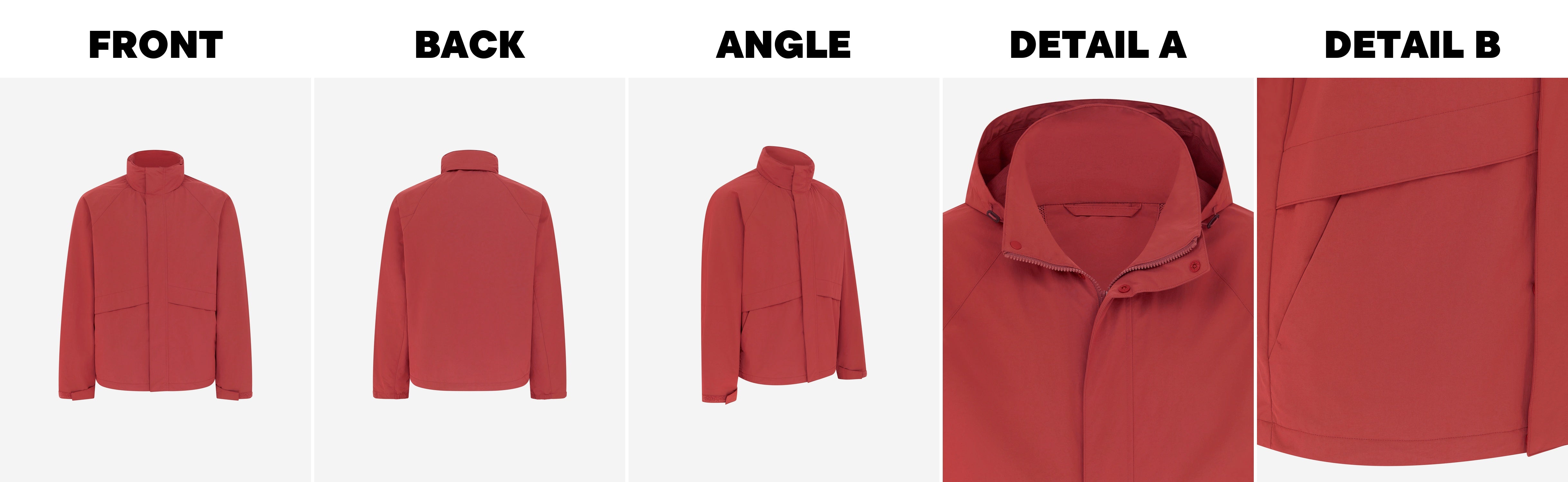 HIGH NECK JACKET - Mannequin - Extra Image