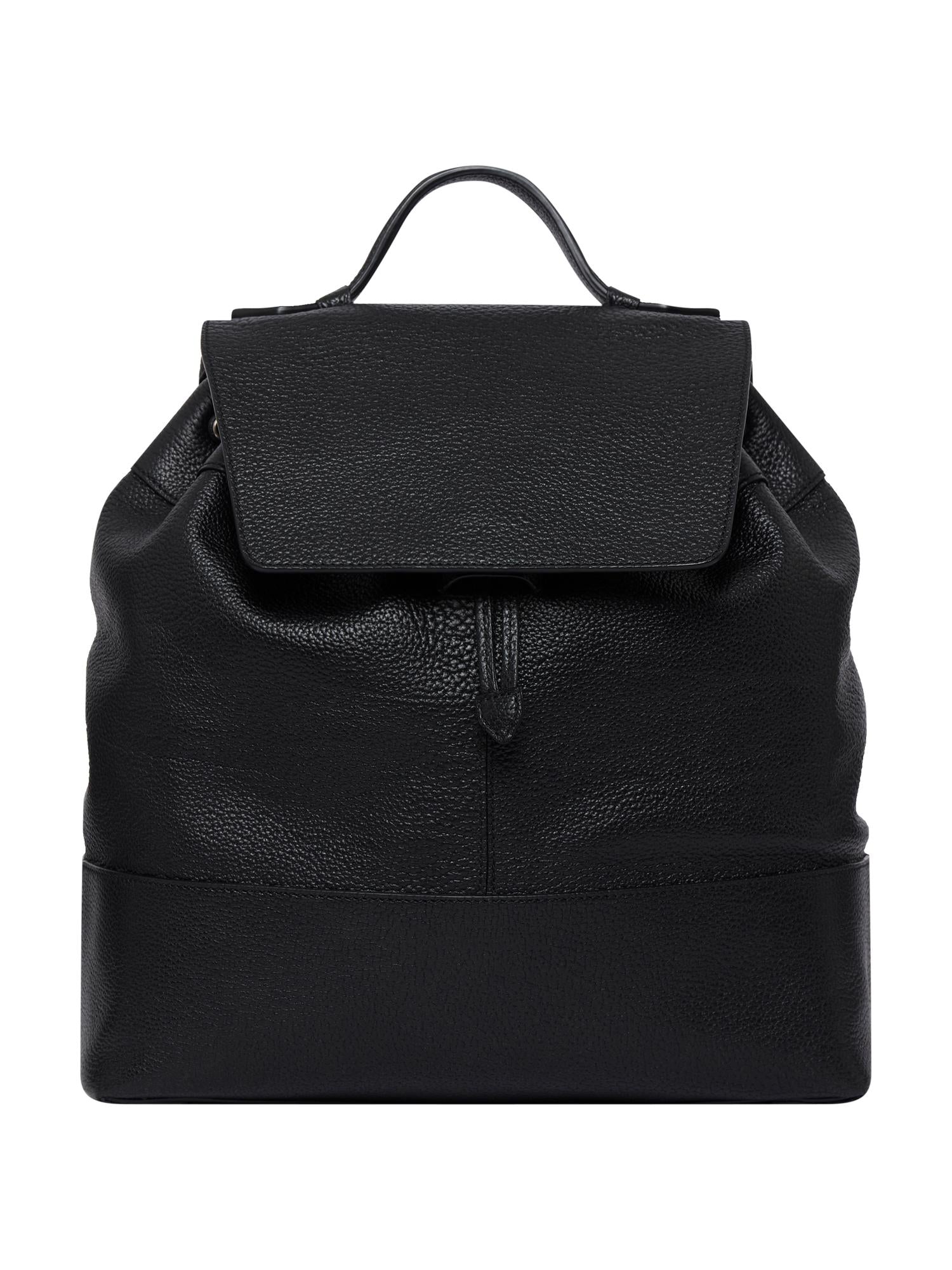 BLACK_GLIDE_BULL_CALFSKIN_BACKPACK - Acc - 1 x Shots - Front