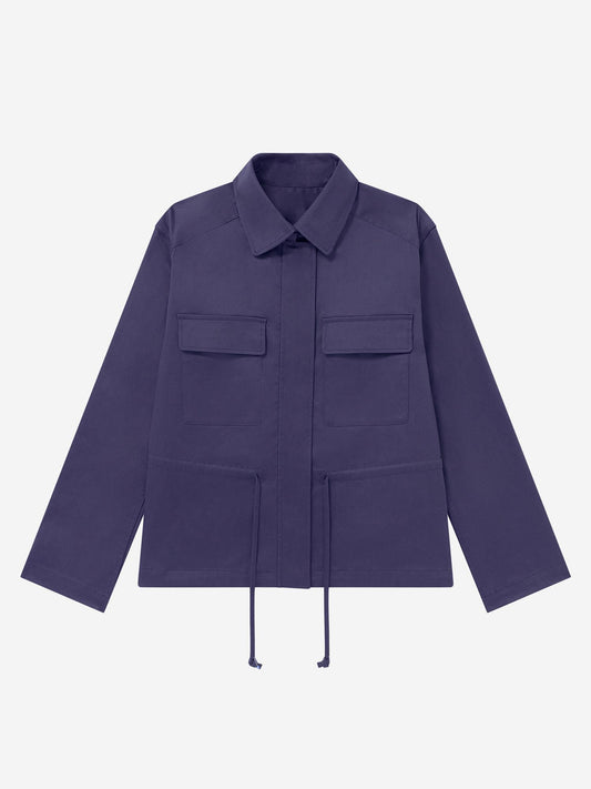 BLUE_JACKET - Flat Lay - 1 x Shots - Front