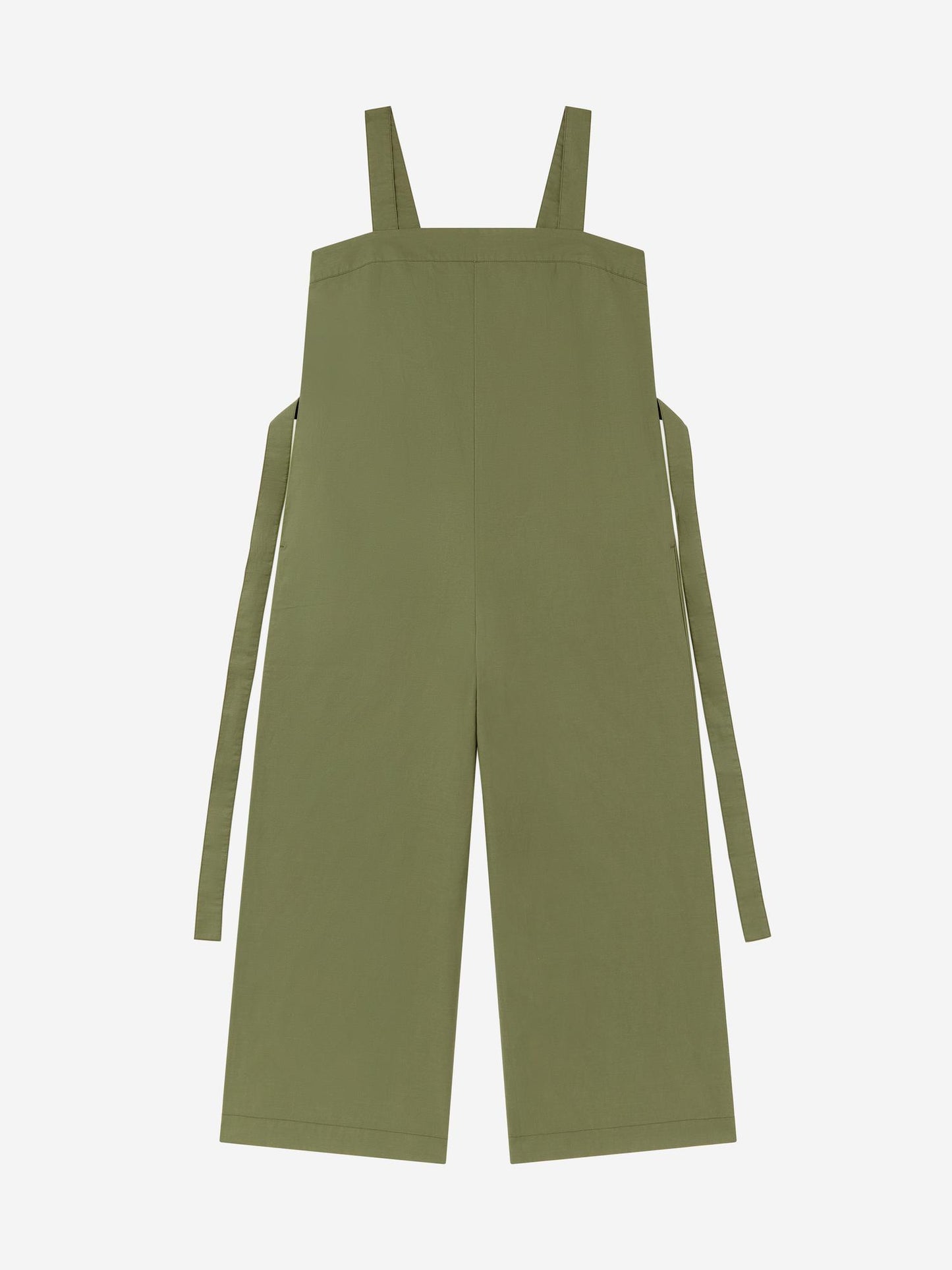 GREEN_JUMPSUIT - Flat Lay - 1 x Shots - Front