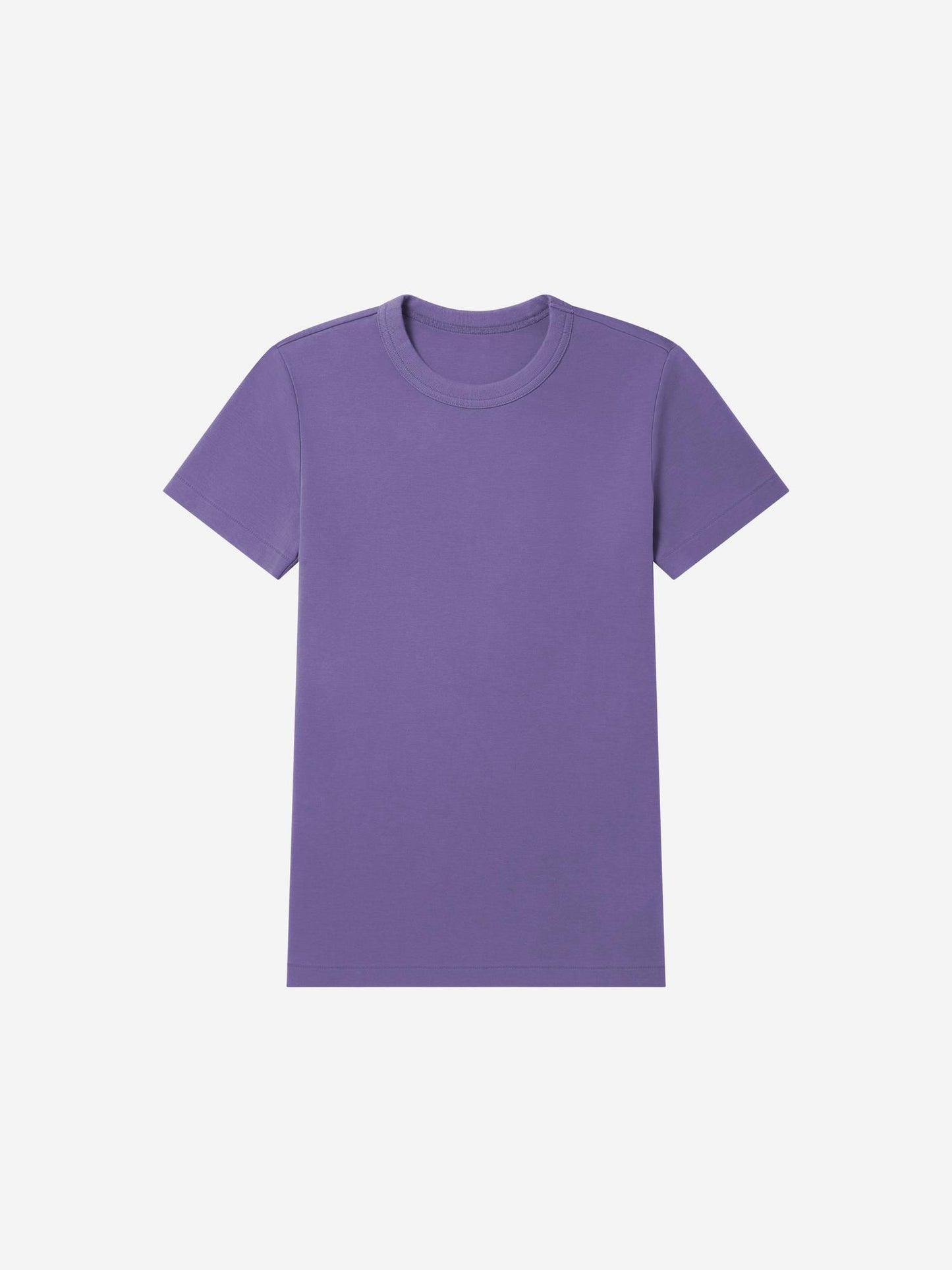 PURPLE_TSHIRT - Flat Lay - 1 x Shots - Front
