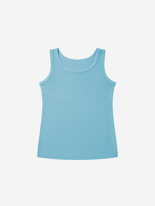 TURQUOISE_VEST - Flat Lay - 1 x Shots - Front