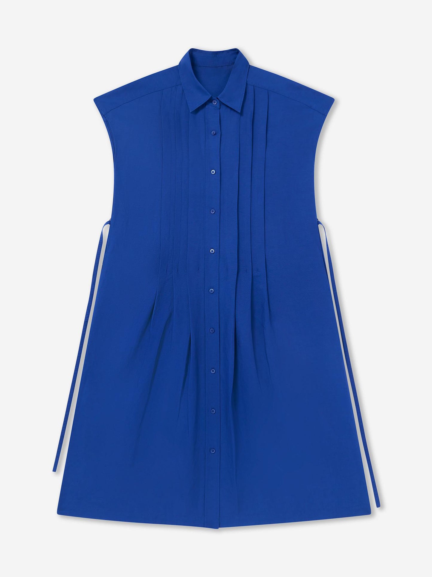 BLUE_DRESS - Flat Lay - 1 x Shots - Front
