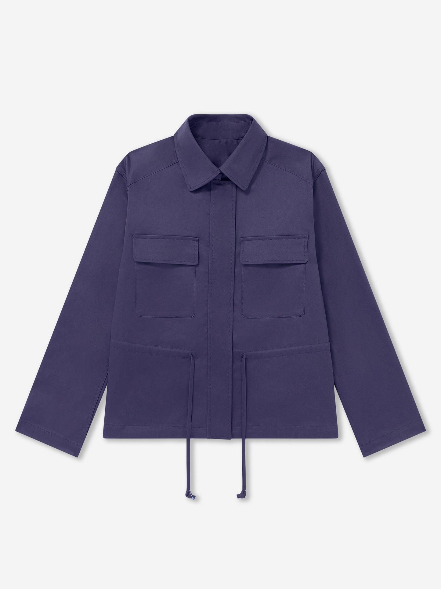 BLUE_JACKET - Flat Lay - 1 x Shots - Front