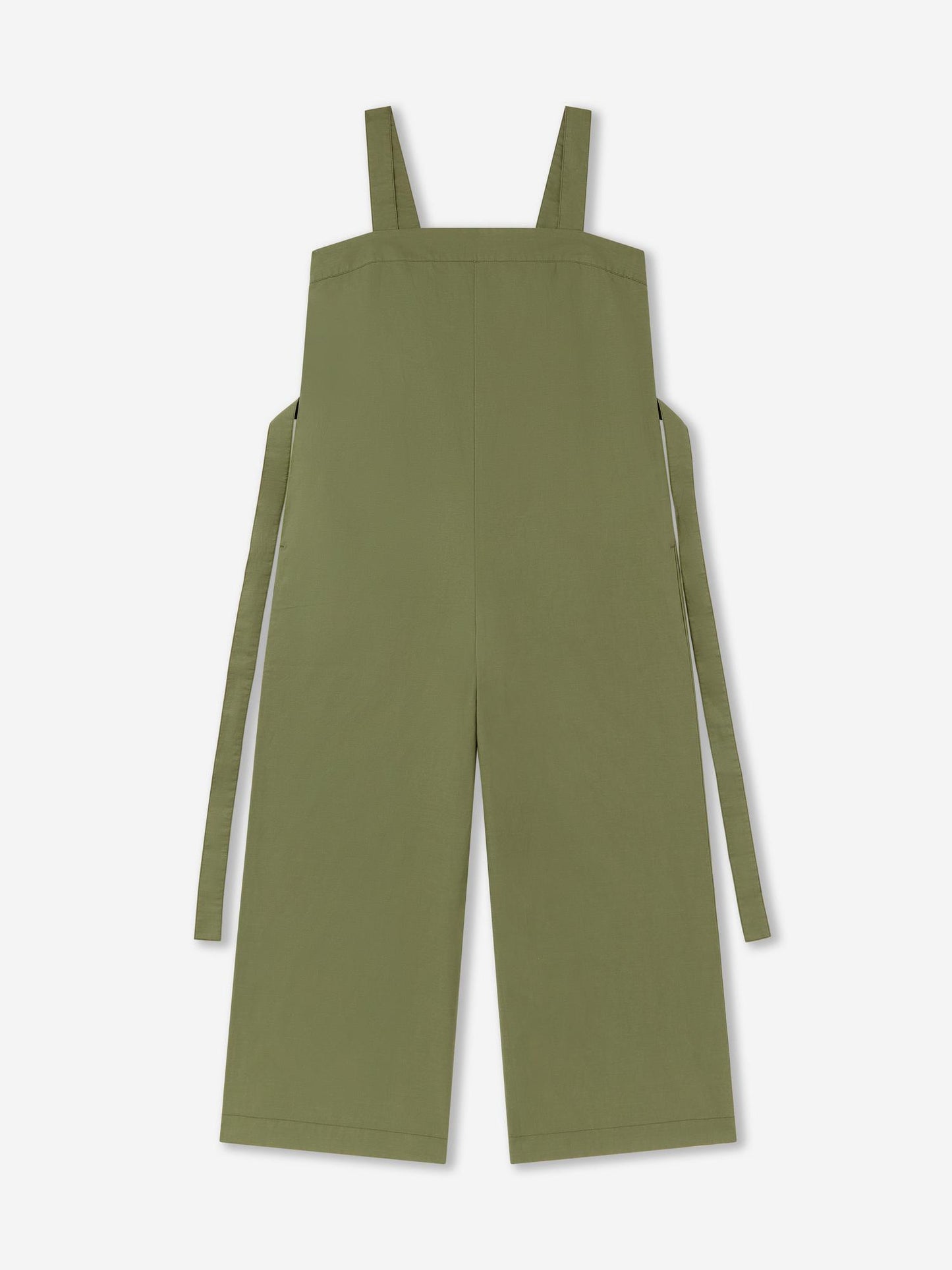 GREEN_JUMPSUIT - Flat Lay - 1 x Shots - Front