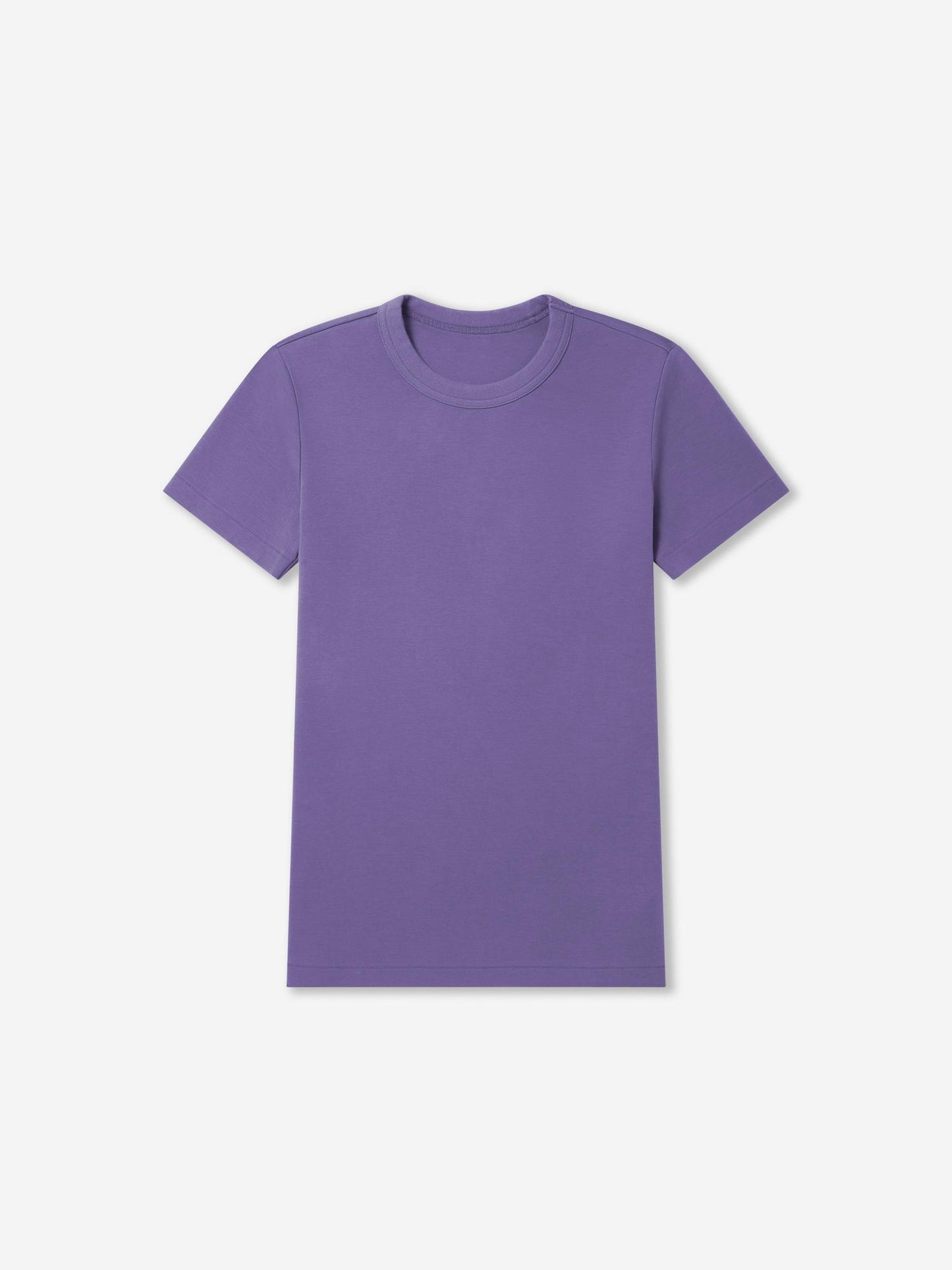 PURPLE_TSHIRT - Flat Lay - 1 x Shots - Front
