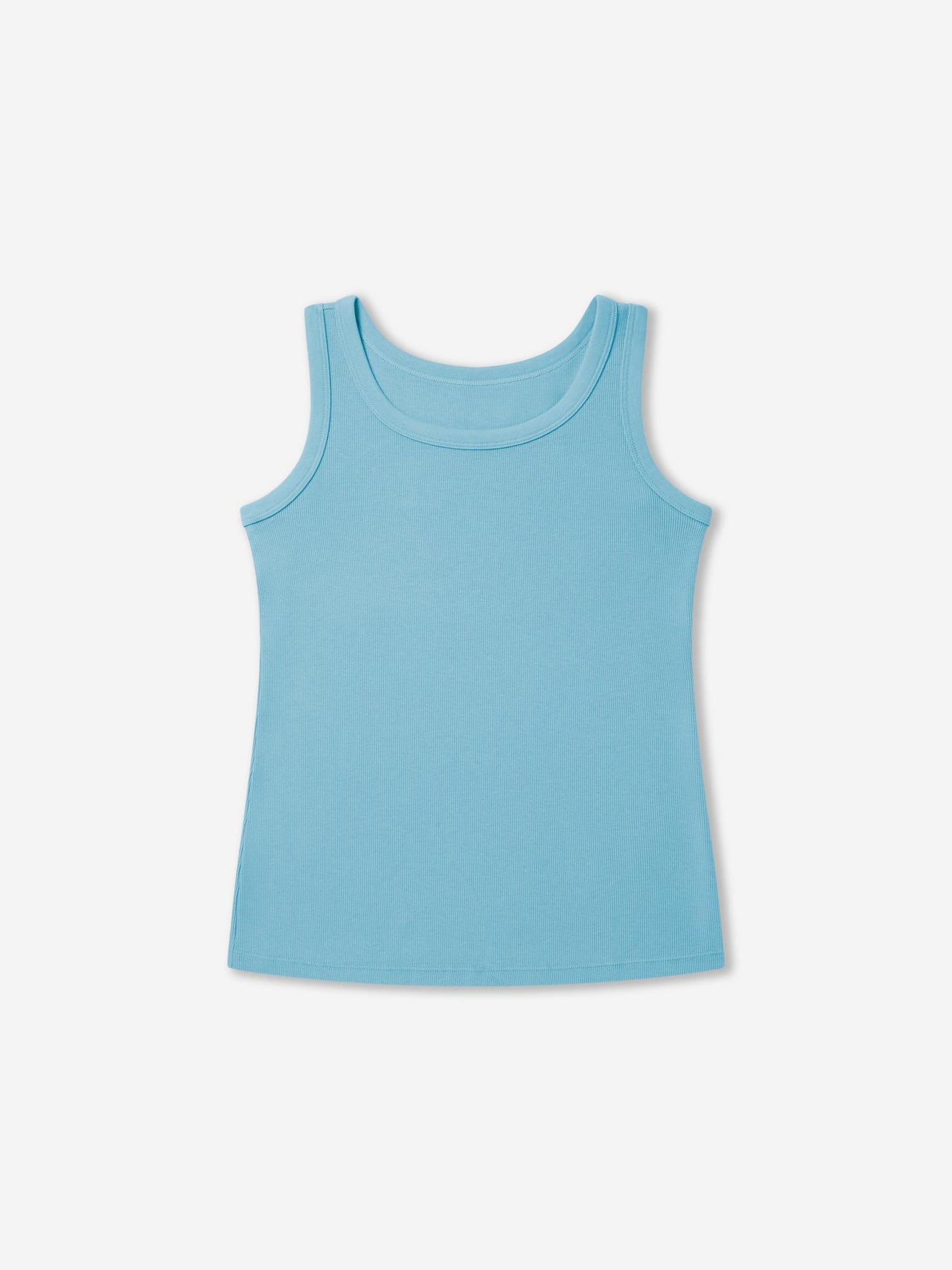 TURQUOISE_VEST - Flat Lay - 1 x Shots - Front