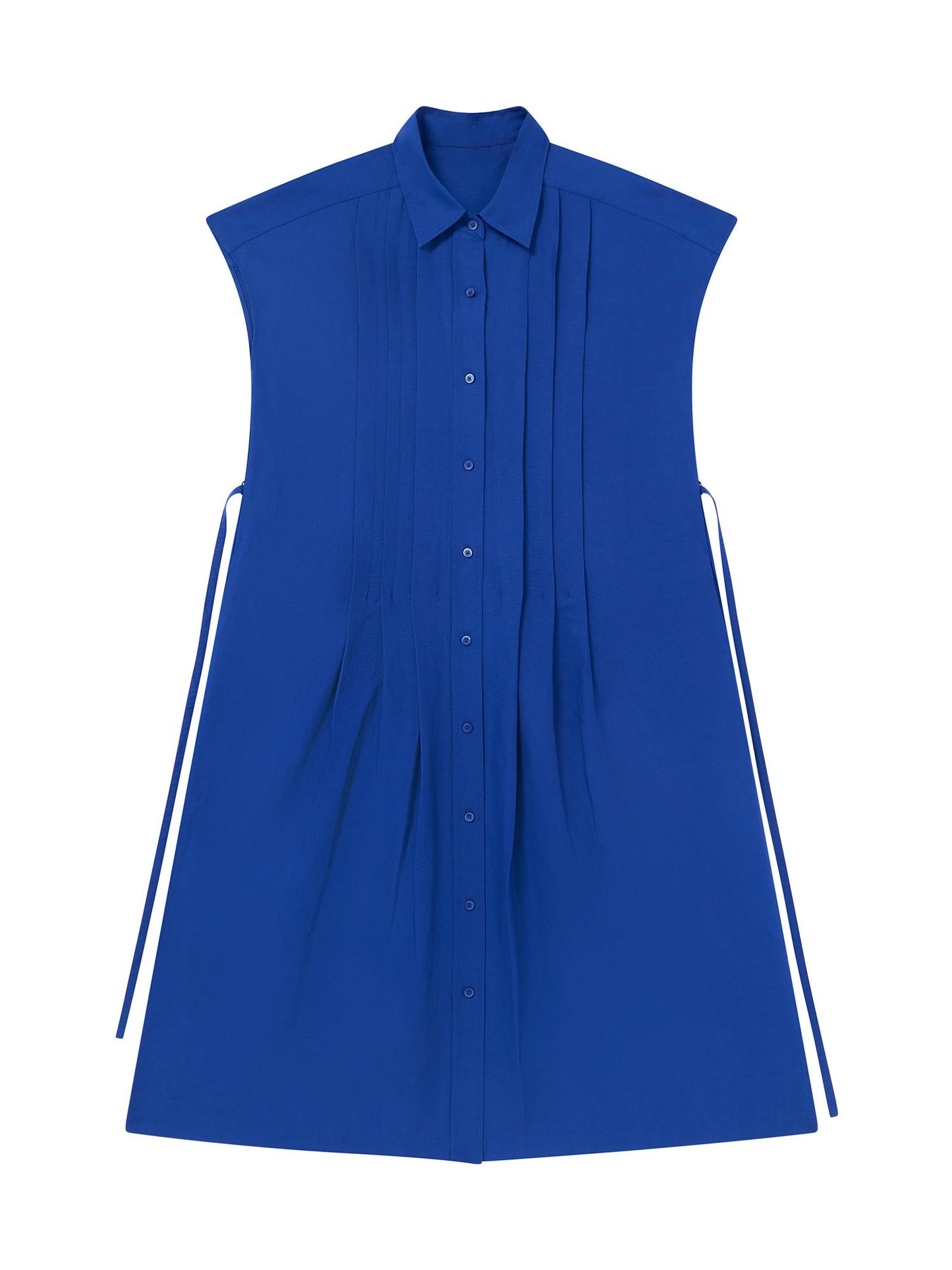 BLUE_DRESS - Flat Lay - 1 x Shots - Front