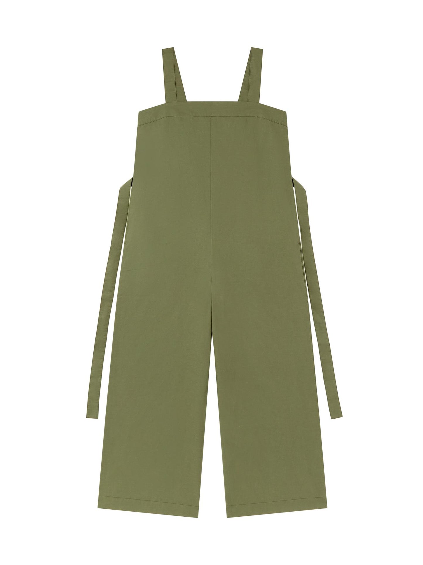 GREEN_JUMPSUIT - Flat Lay - 1 x Shots - Front