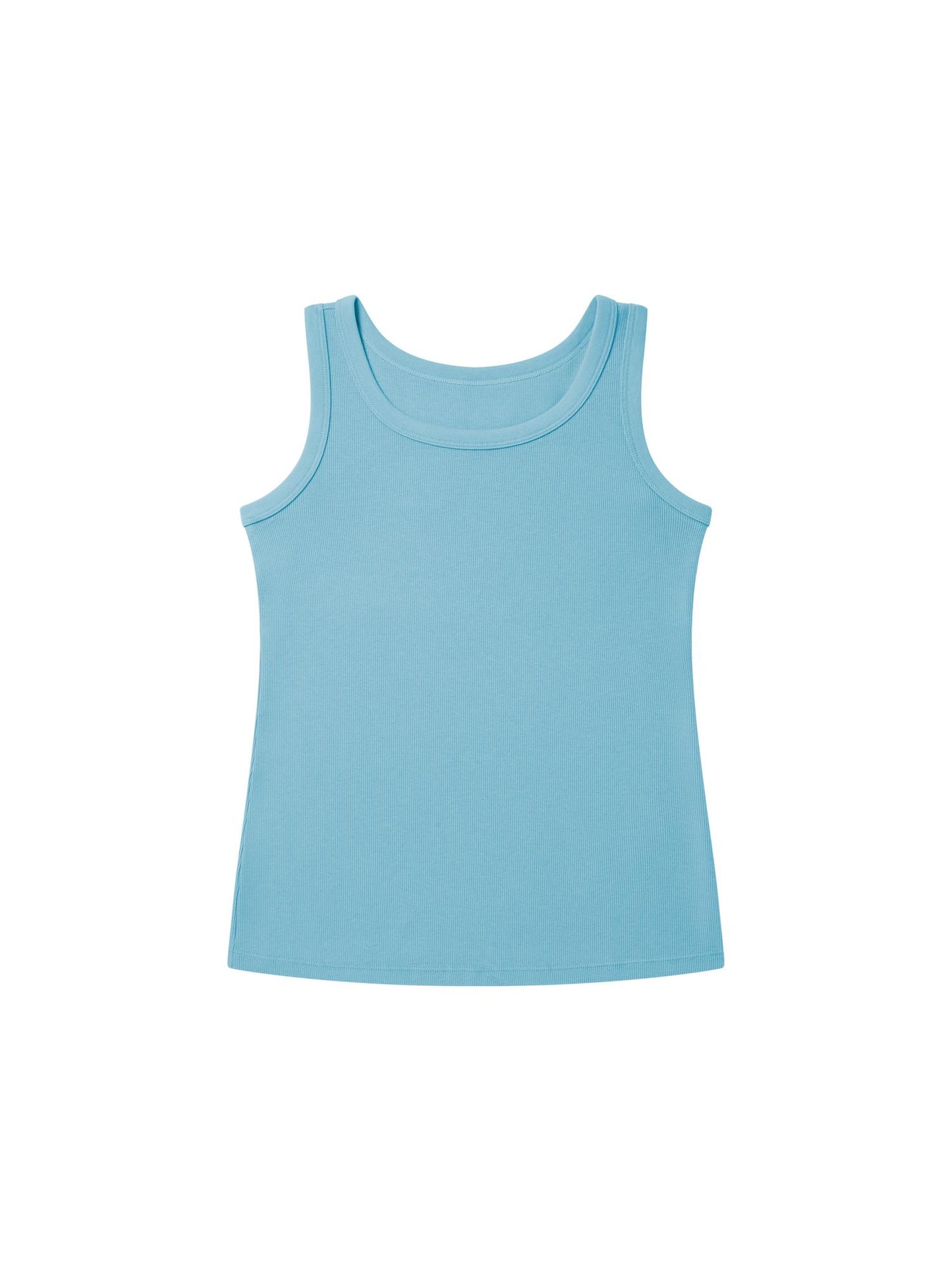 TURQUOISE_VEST - Flat Lay - 1 x Shots - Front