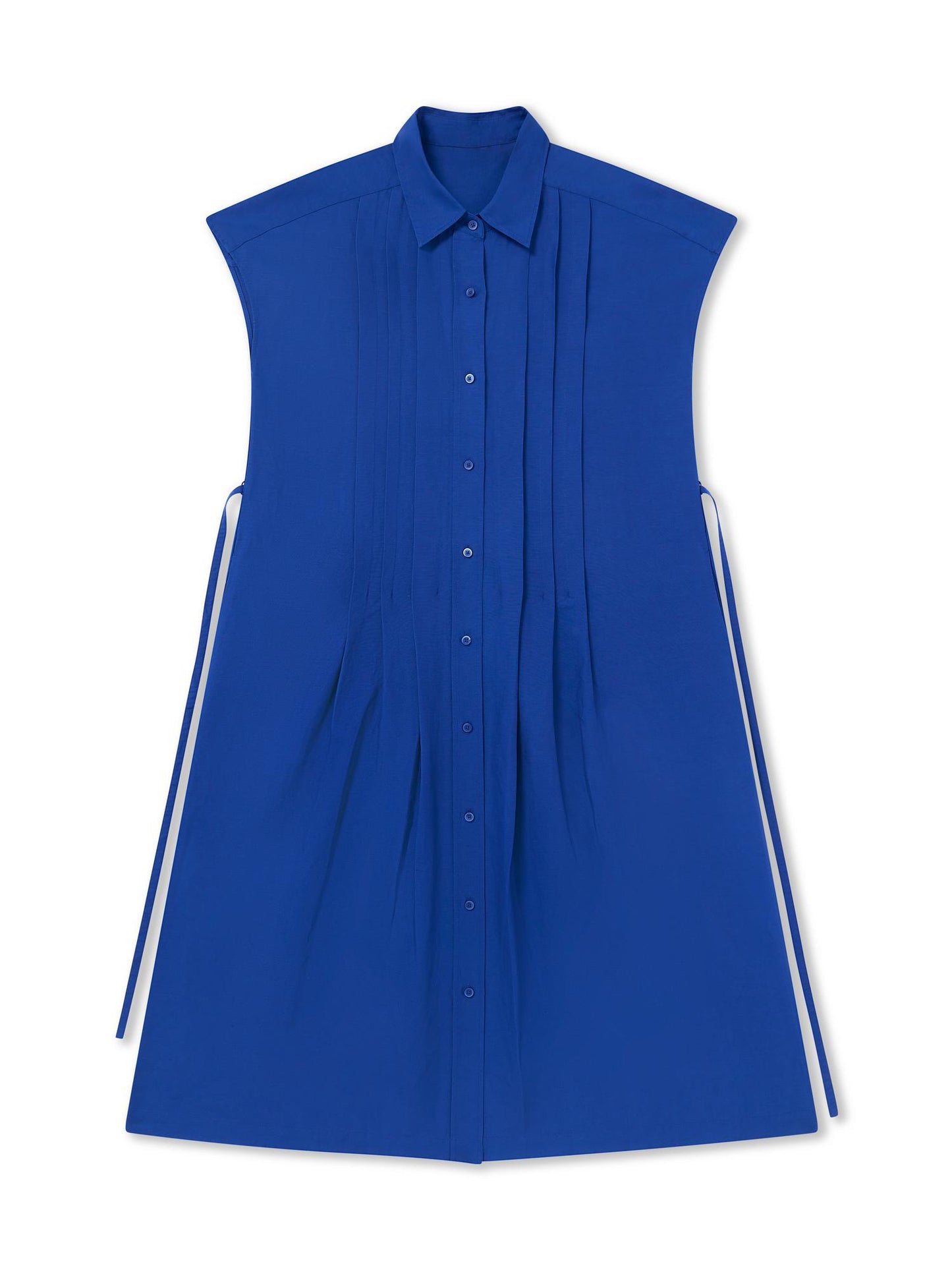 BLUE_DRESS - Flat Lay - 1 x Shots - Front
