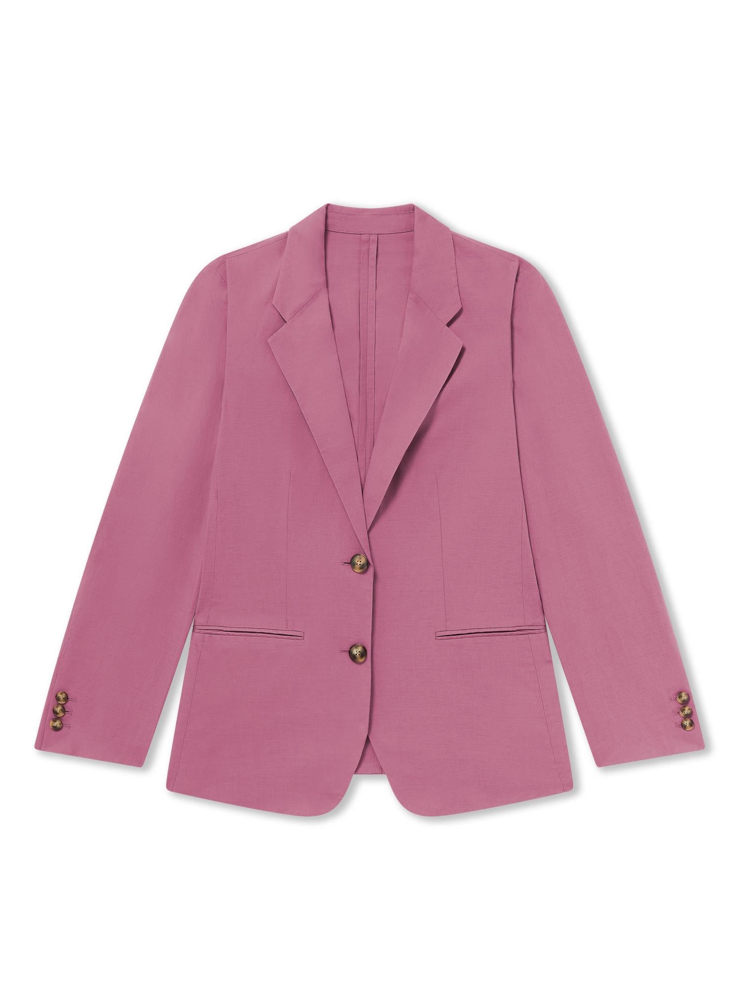 PINK_BLAZER - Flat Lay - 1 x Shots - Front