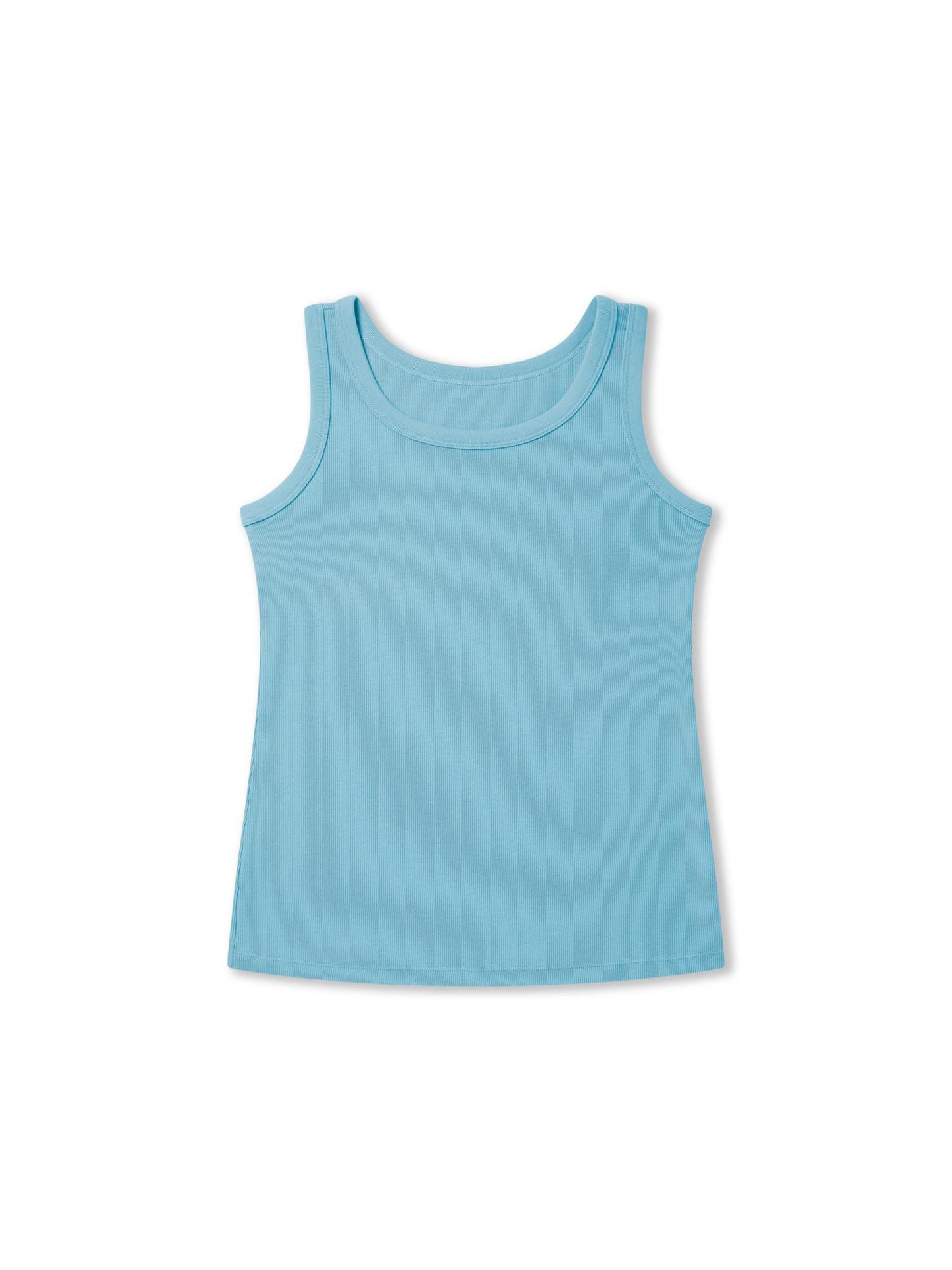 TURQUOISE_VEST - Flat Lay - 1 x Shots - Front