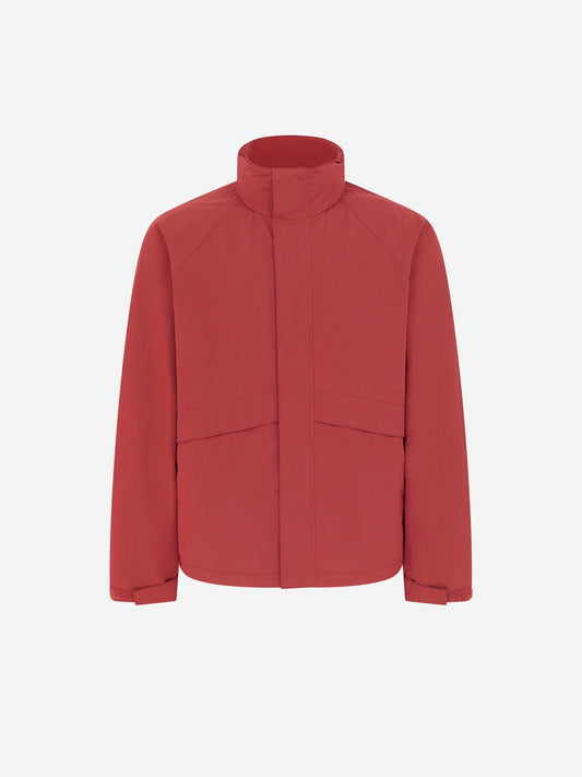 RED_HIGHNECK_JACKET - Mannequin - 1 x Shots - Front