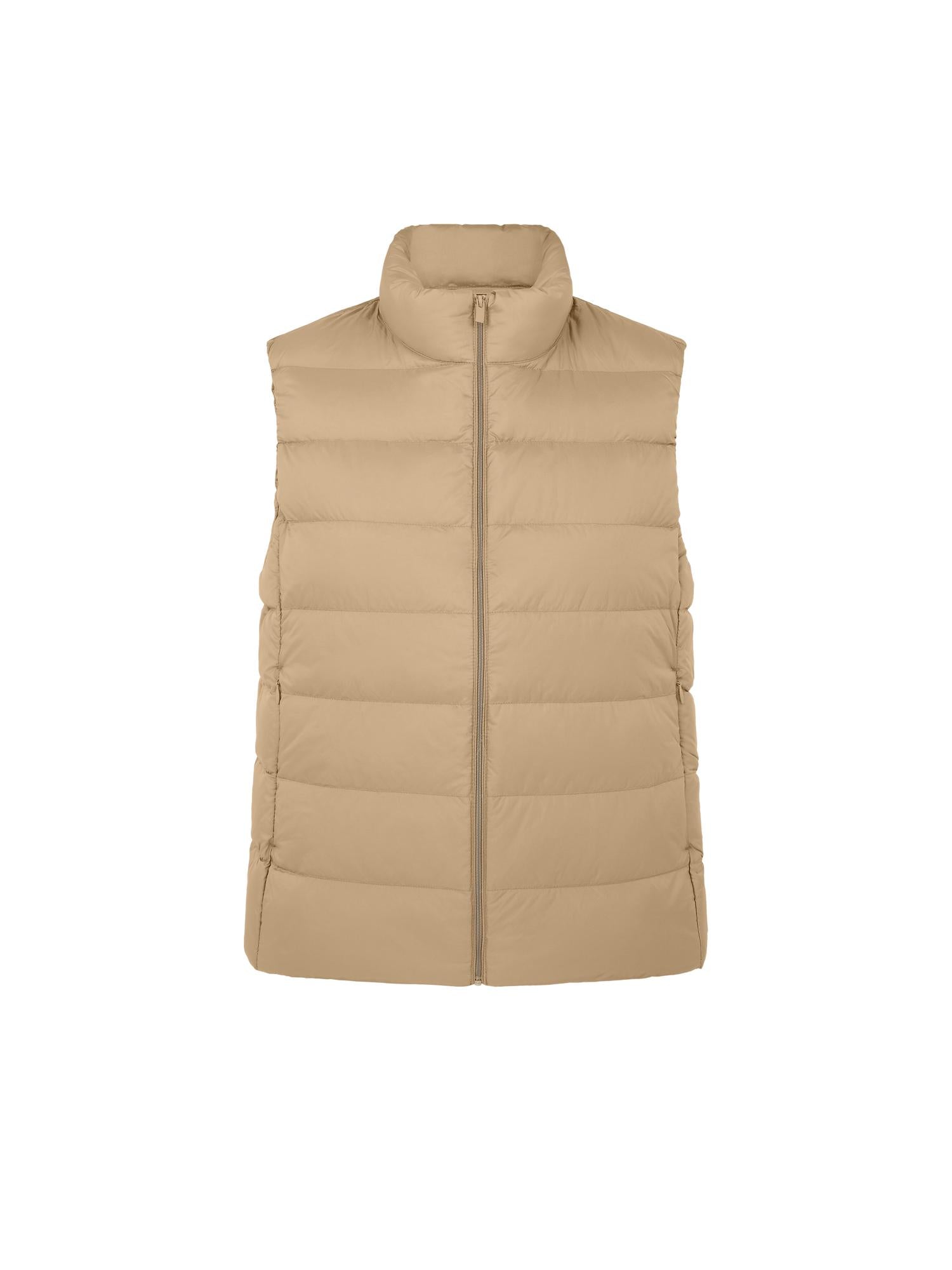 BEIGE_GILLET - Mannequin - 1 x Shots - Front
