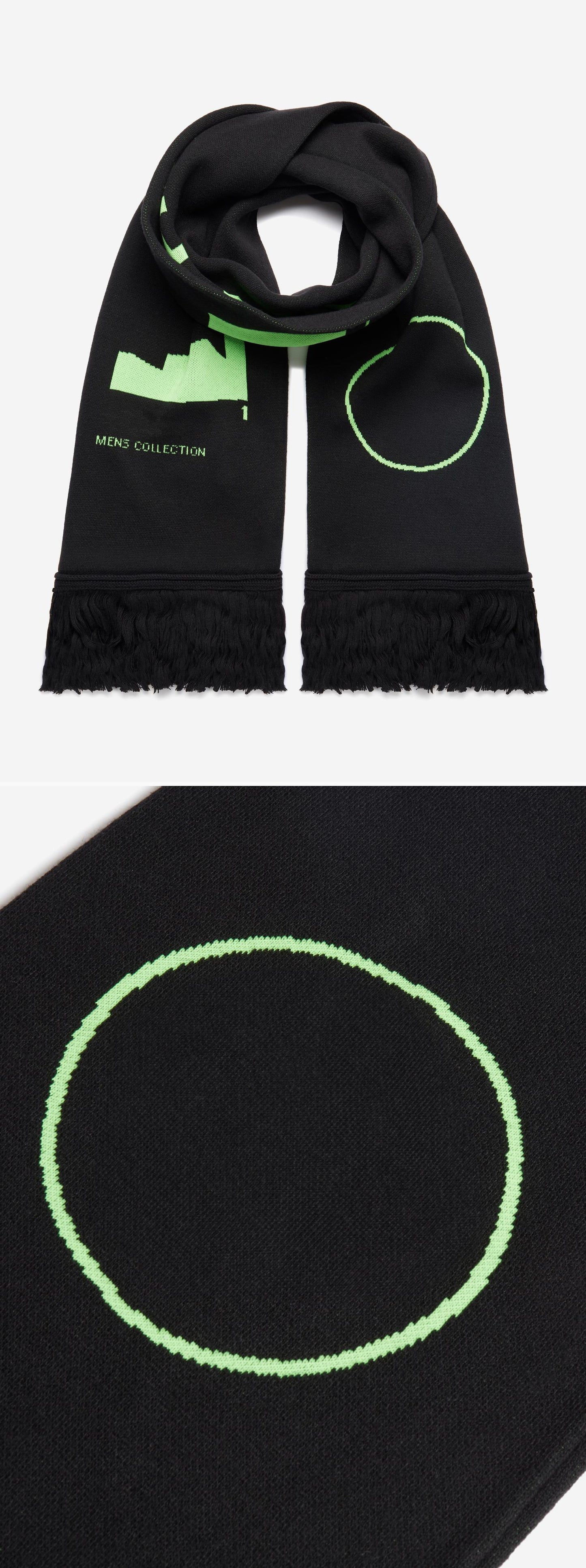 BLACK_SCARF - Acc - 2 x Shots - Full Product + Detail A