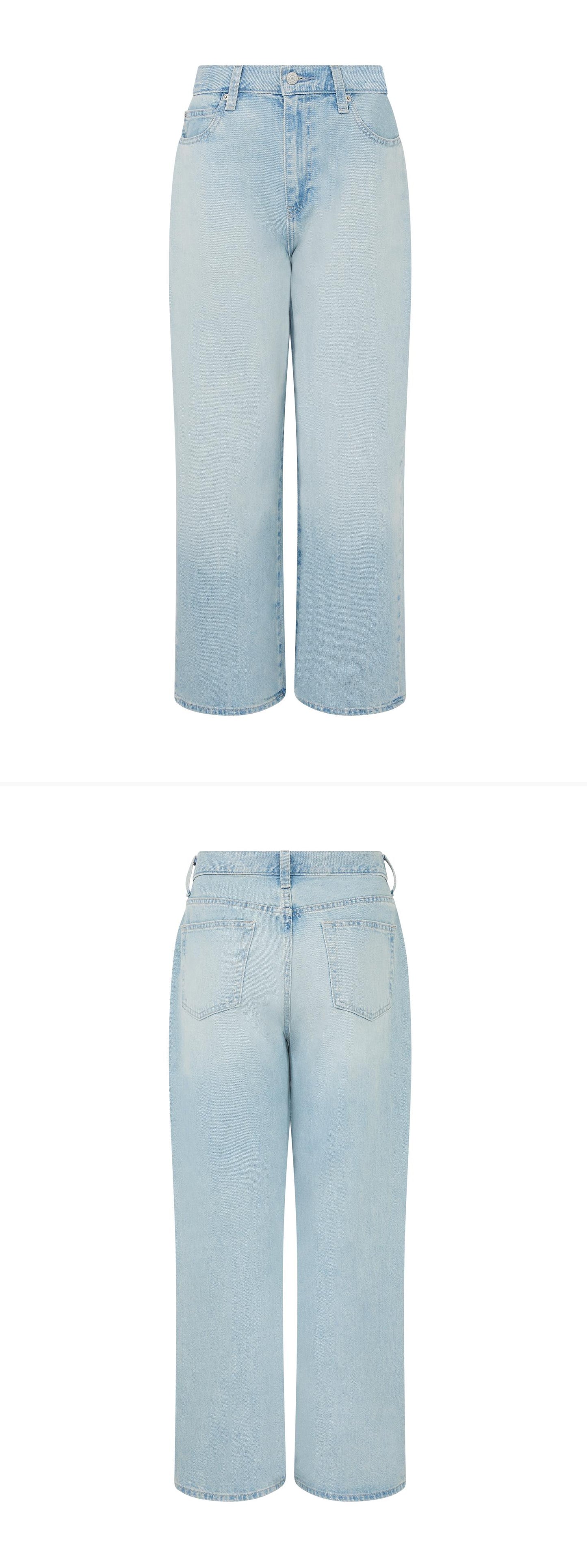 DENIM_JEANS - Mannequin - 2 x Shots - Front + Back