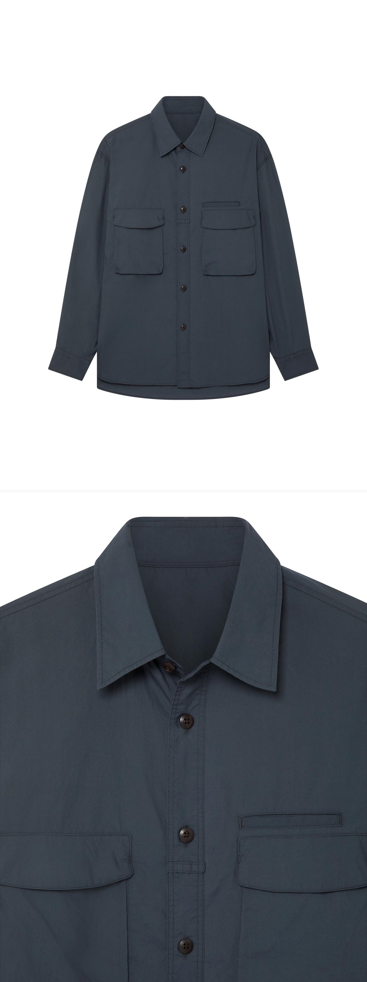 POCKET_SHIRT - Hanging - 2 x Shots - Front + Detail A