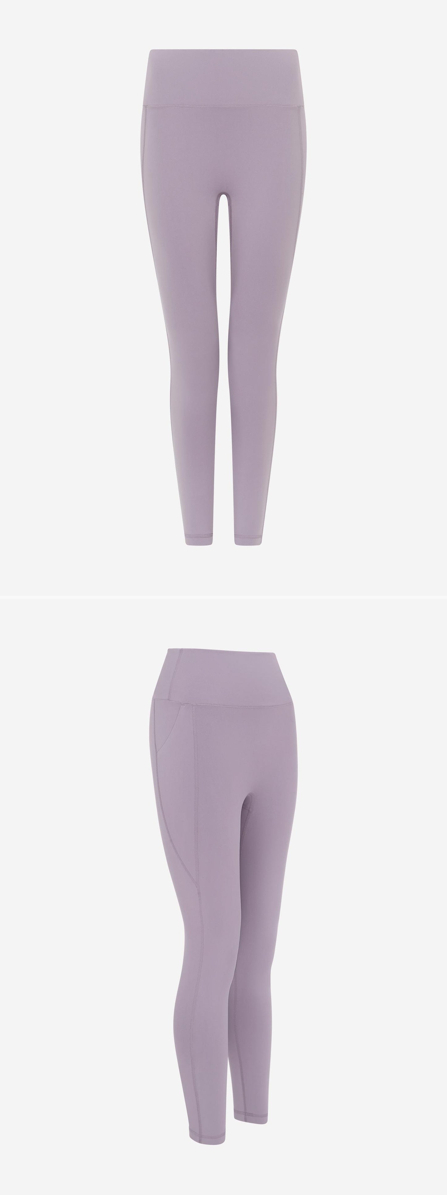 LILAC_LEGGINGS - Mannequin - 2 x Shots - Front + Angle