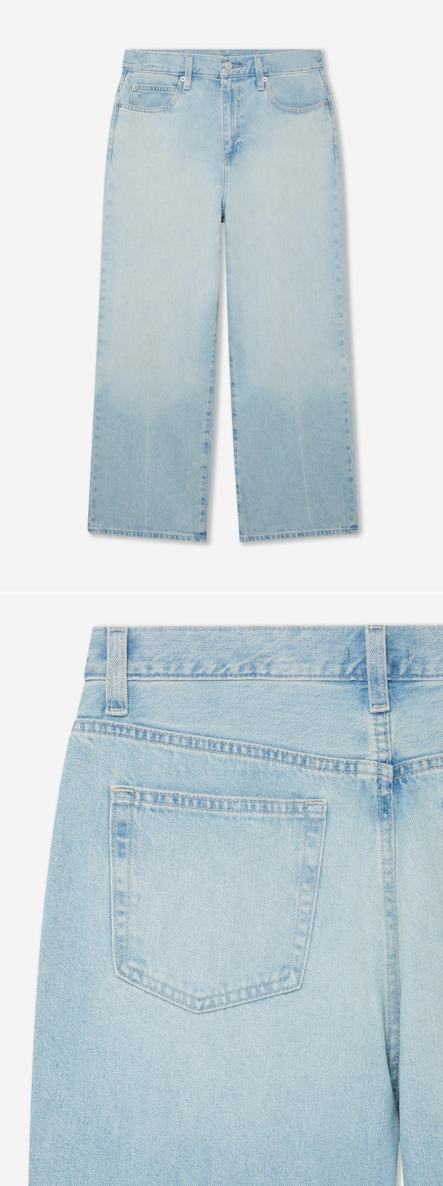 DENIM_JEANS - Hanging - 2 x Shots - Front + Detail B