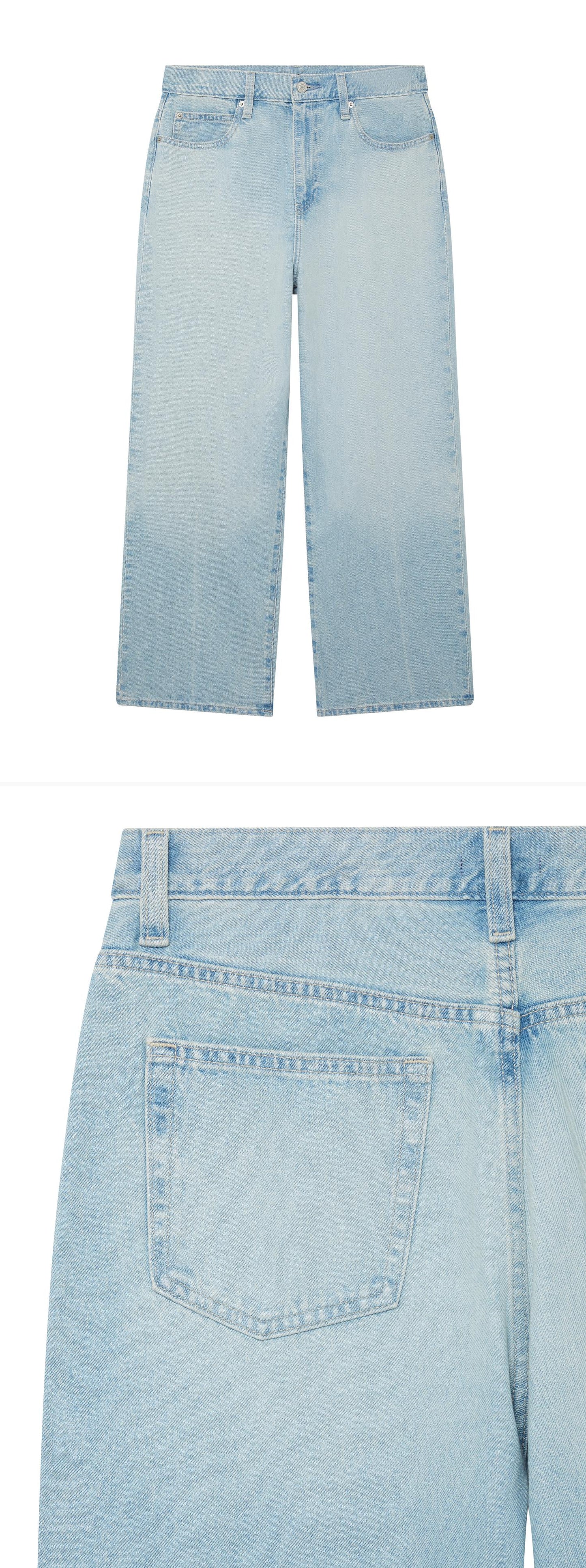 DENIM_JEANS - Hanging - 2 x Shots - Front + Detail B