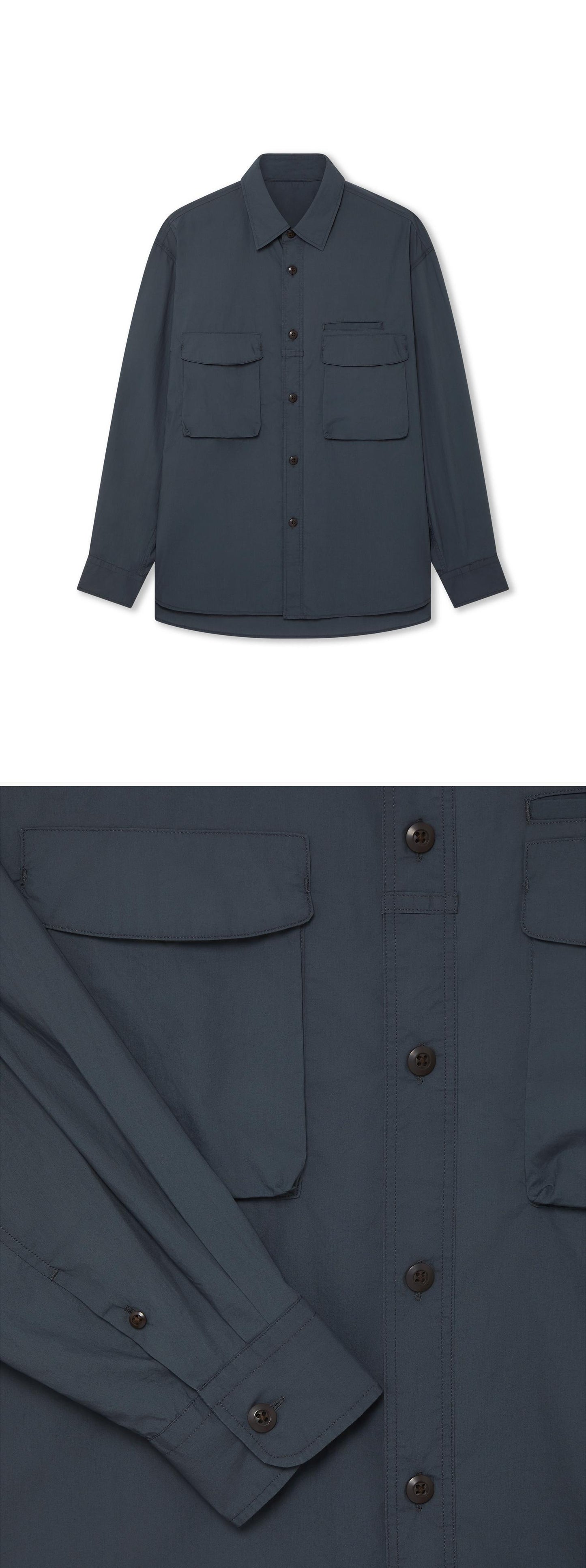 POCKET_SHIRT - Hanging - 2 x Shots - Front + Detail B