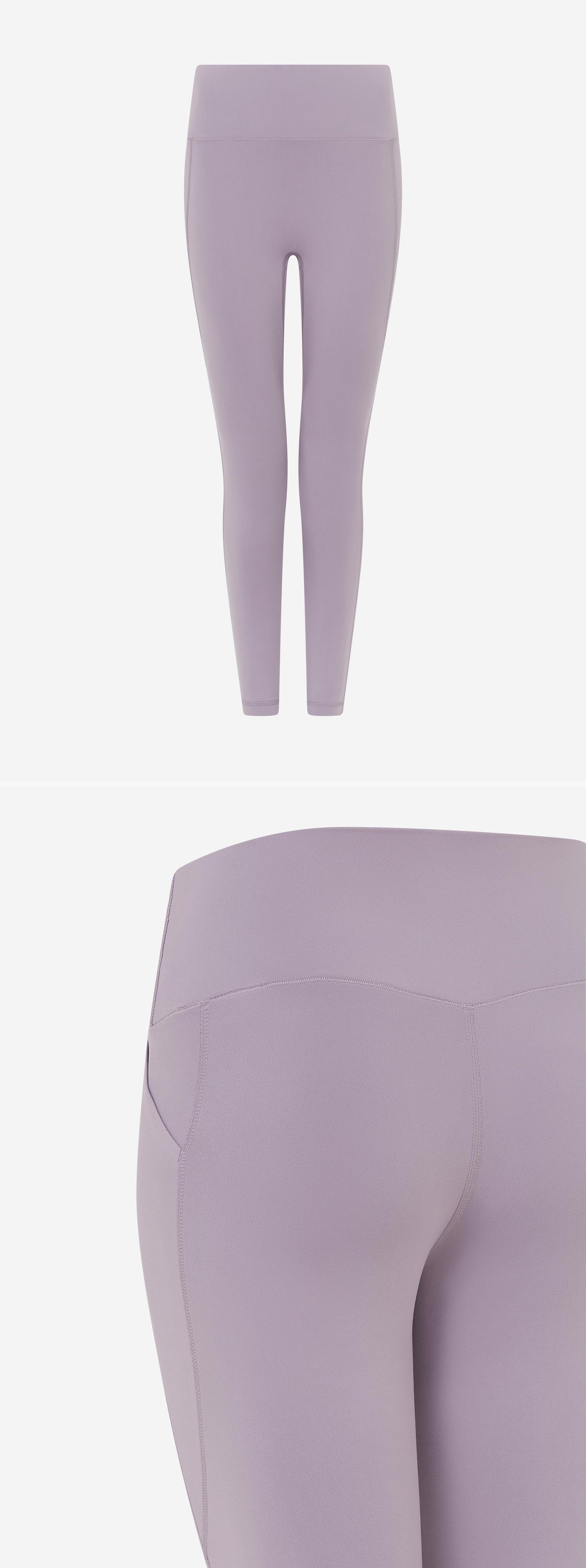 LILAC_LEGGINGS - Mannequin - 2 x Shots - Front + Detail B