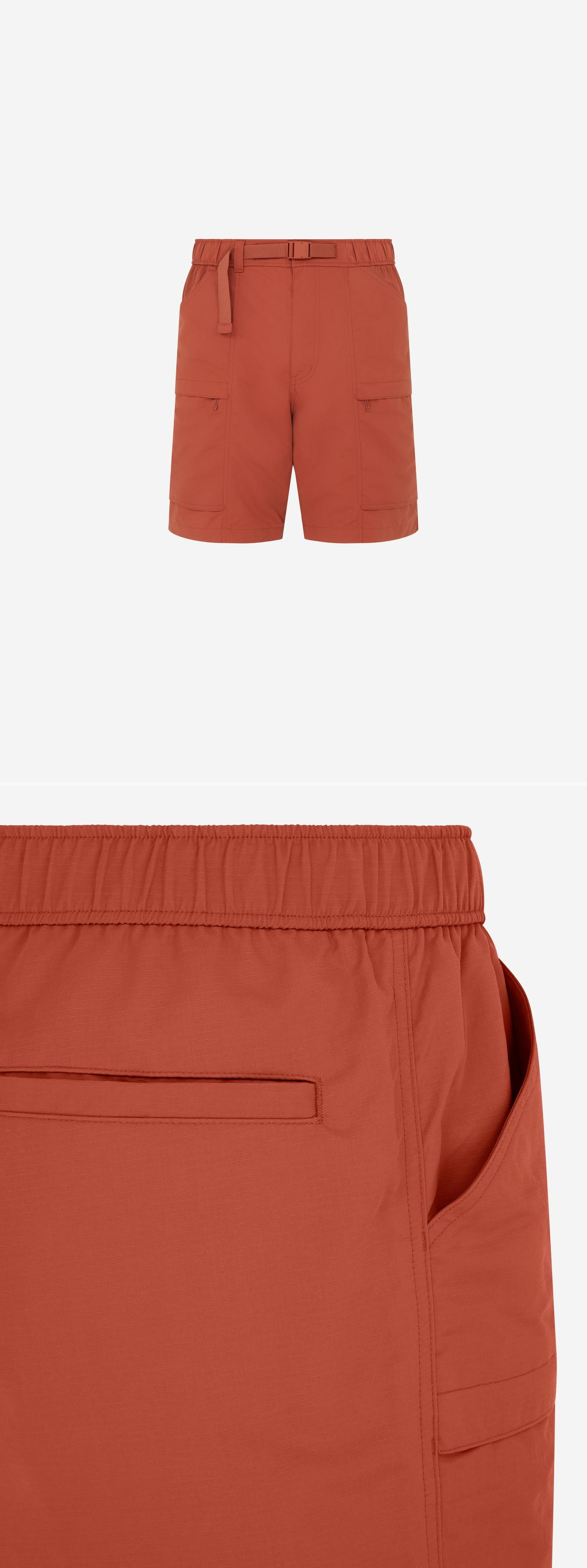ORANGE_SHORT - Mannequin - 2 x Shots - Front + Detail B