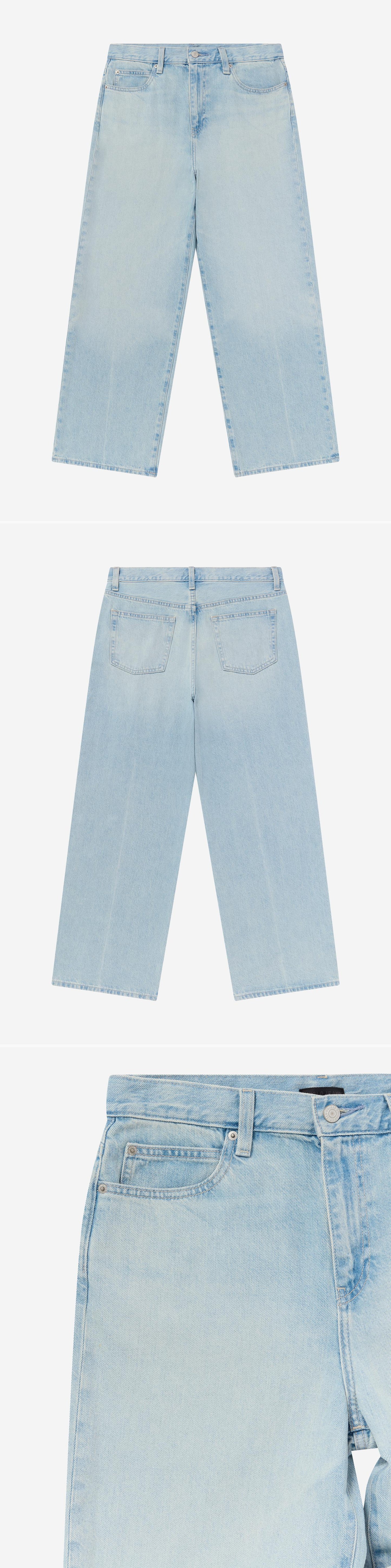 DENIM_JEANS - Flat Lay - 3 x Shots - Front + Back + Detail A