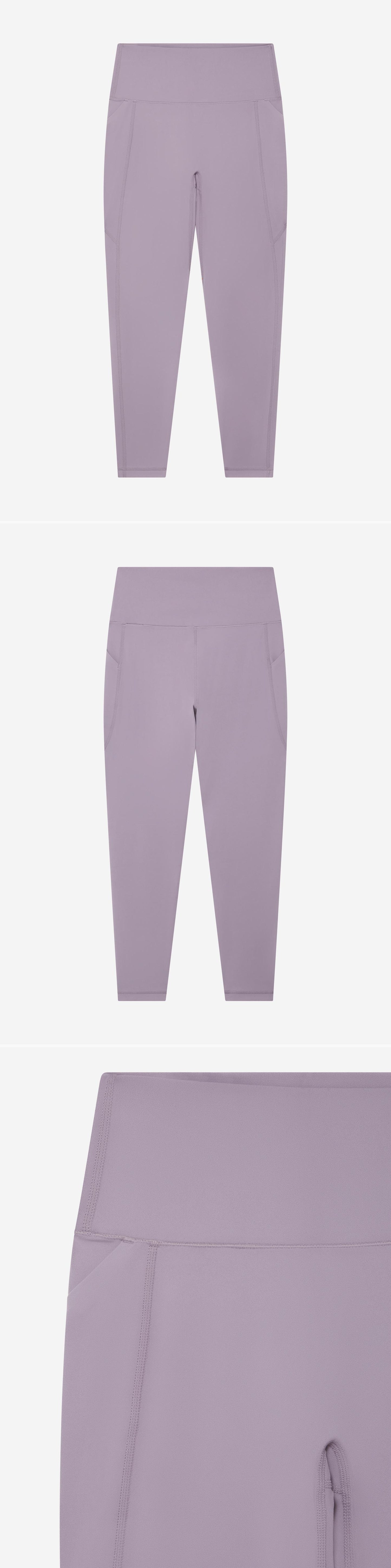 LILAC_LEGGINGS - Hanging - 3 x Shots - Front + Back + Detail A