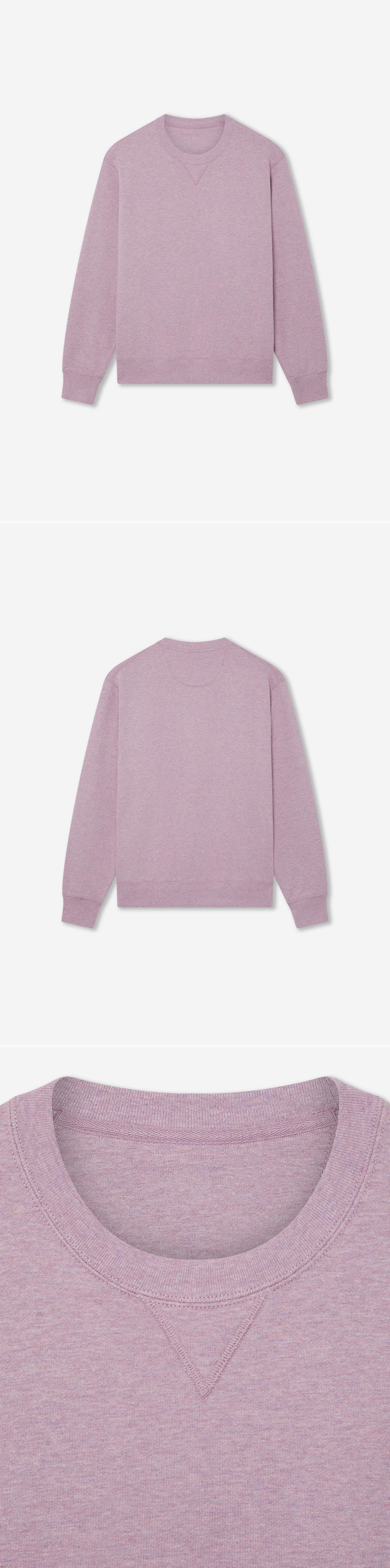 PURPLE_SWEATSHIRT - Hanging - 3 x Shots - Front + Back + Detail A