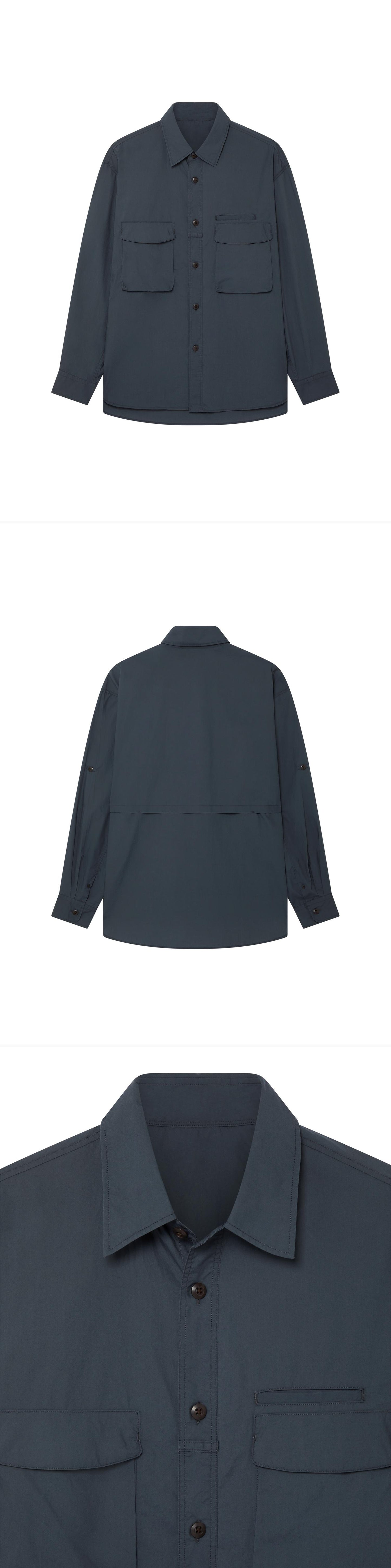 POCKET_SHIRT - Hanging - 3 x Shots - Front + Back + Detail A