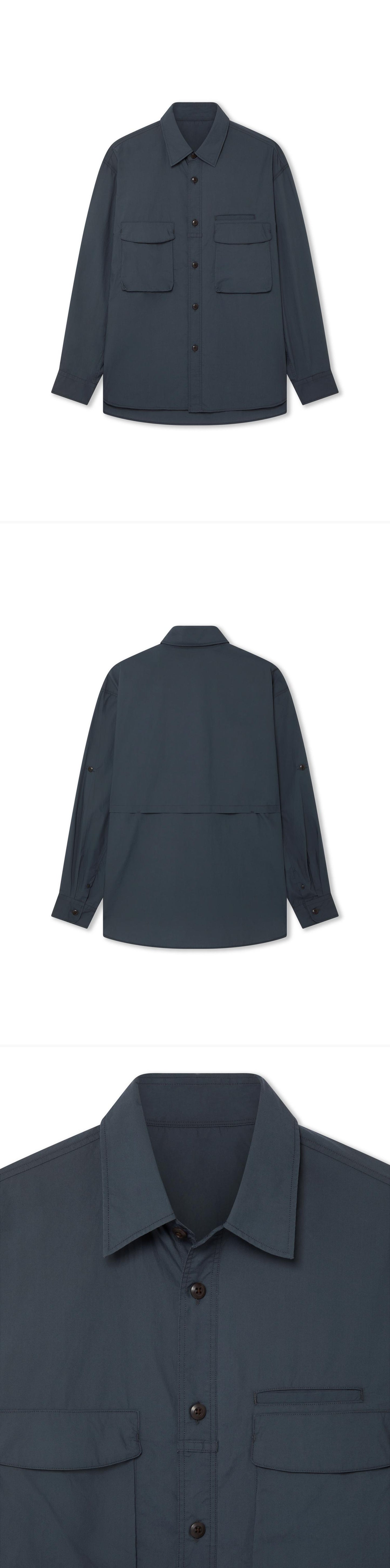 POCKET_SHIRT - Hanging - 3 x Shots - Front + Back + Detail A